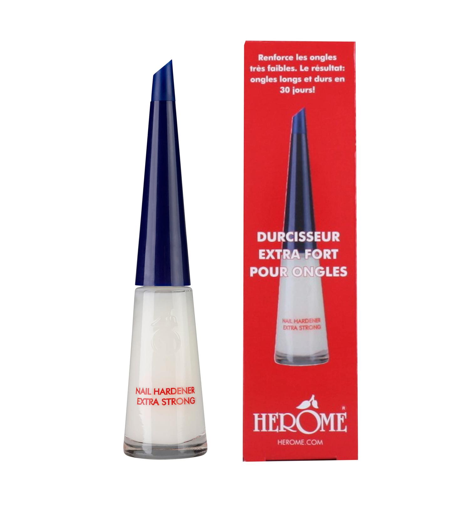 Herome Nail Strengthener Extra Strong 10ml - Treatment for Weak, Brittle Nails - Buy Online on GoSupps.com
