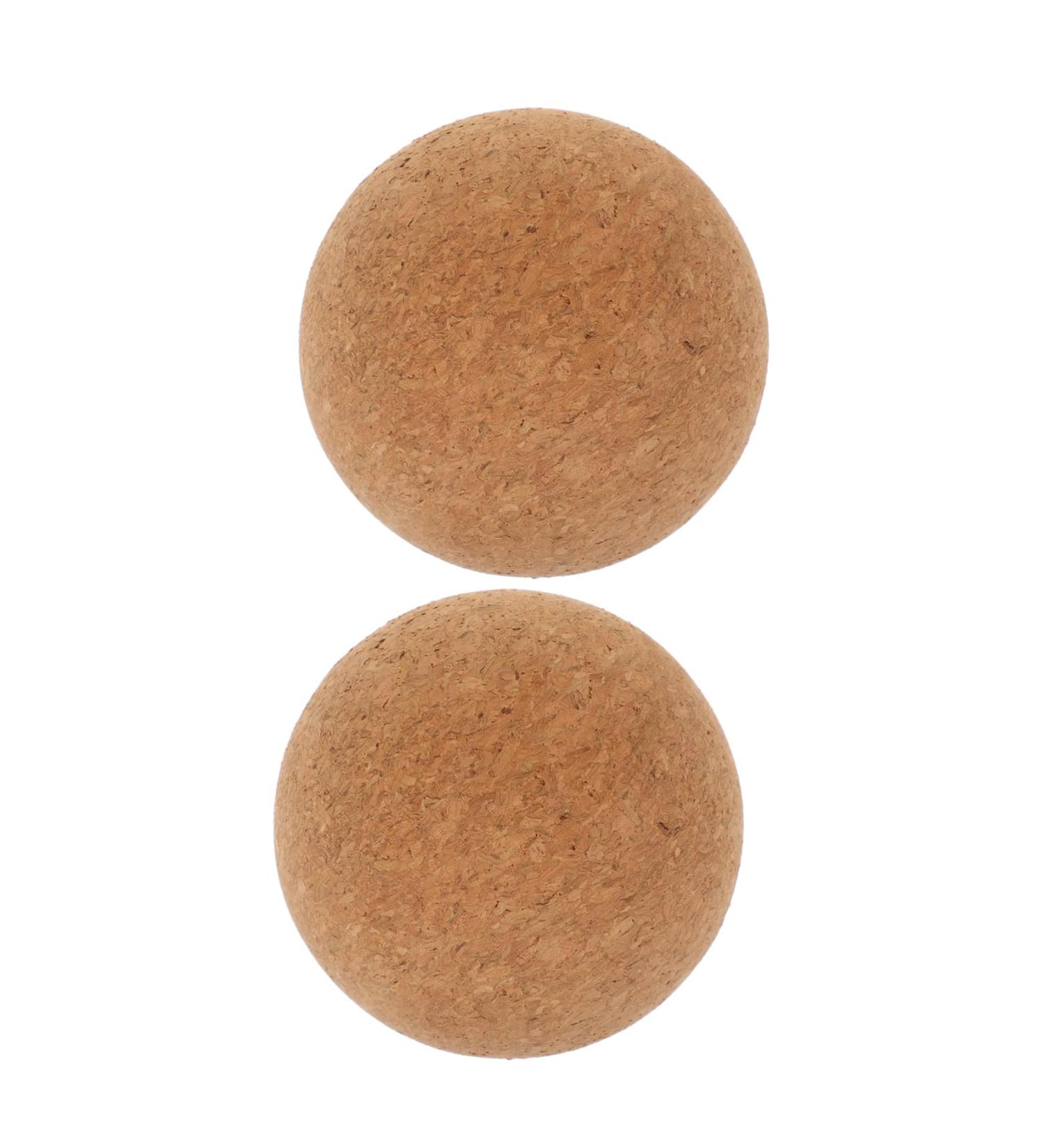 Collbath 2-in-1 Cork Yoga & Massage Ball - Fitness Massage Device for Neck Foot & Body Fascia Relief - Buy Online on GoSupps.com