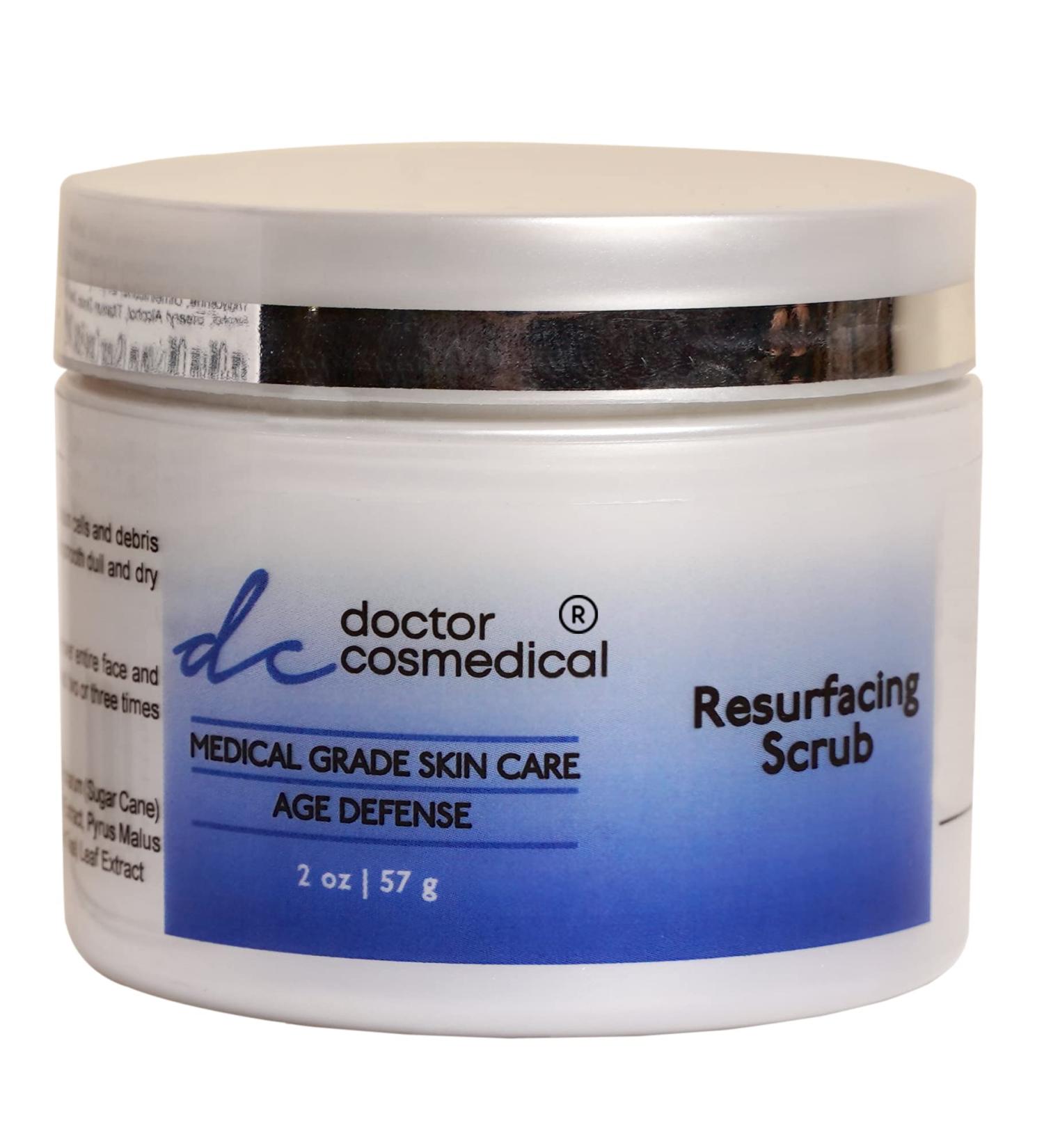 Doctor Cosmedical Professional Soft & Instant Facial Scrub | Skin Tightening & Brightening Face Scrub | Exfoliating Face Scrub | Skin Firming Formula to Reduce Wrinkle and Dark Spots | 2 Oz / 57g - Buy Online on GoSupps.com