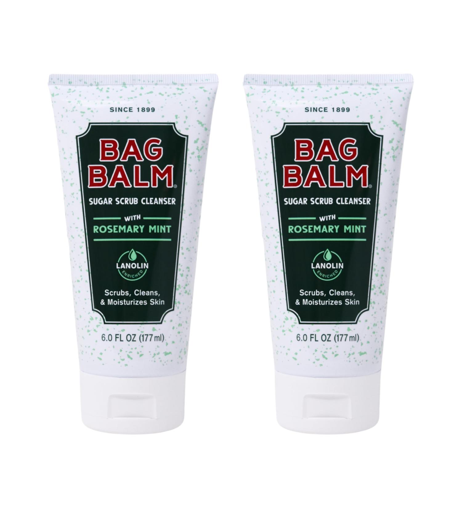Bag Balm Sugar Scrub Foaming Cleanser with Rosemary and Mint | Pack of 2 - Buy Online on GoSupps.com