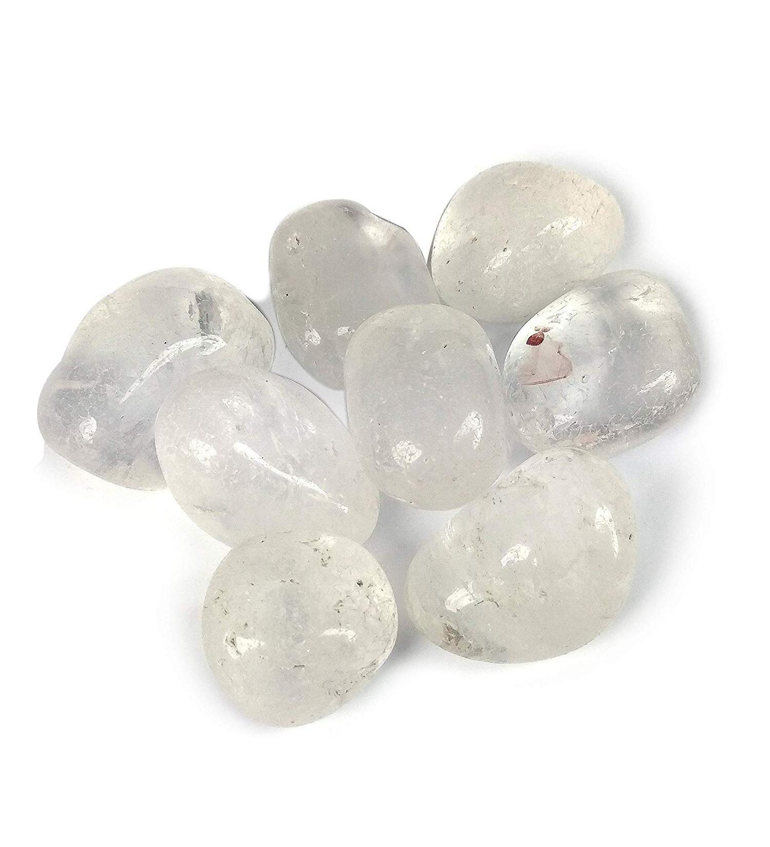 10 Crystal Quartz Healing Stones - Healing Crystals India for Beginners and Witchcraft - Buy Online on GoSupps.com
