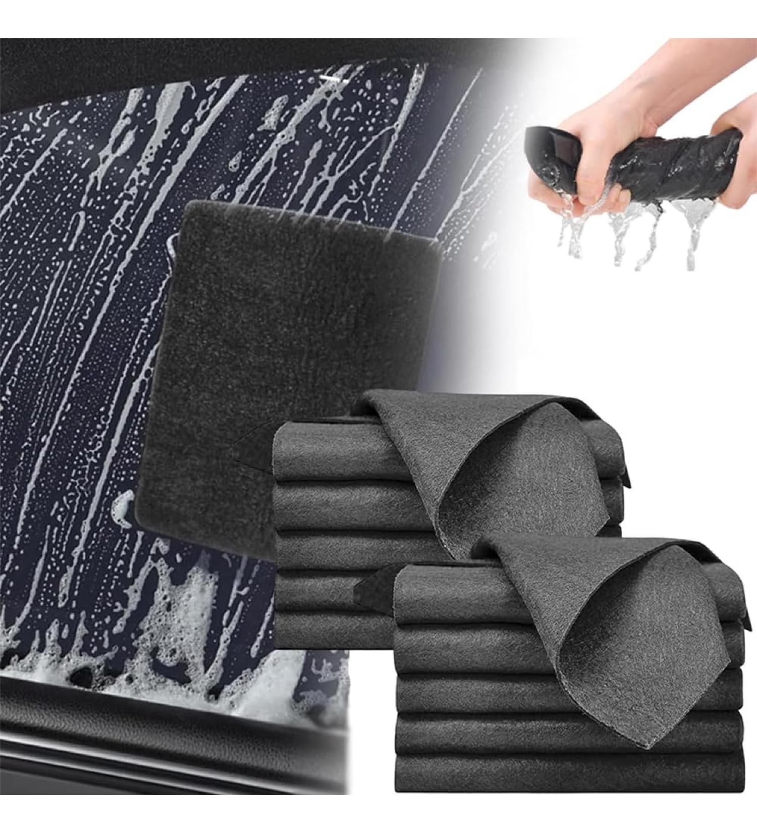 FAIRZ Serenosole Aquaglides Cloths Best Absorbent Cloths Double Sided Thickened Cleaning Cloth Multipurpose Dishwashing Rags for Wet and Dry Reusable Cleaning Cloth (20PCS 30 * 40cm) 20pcs 30*40cm - Buy Online on GoSupps.com