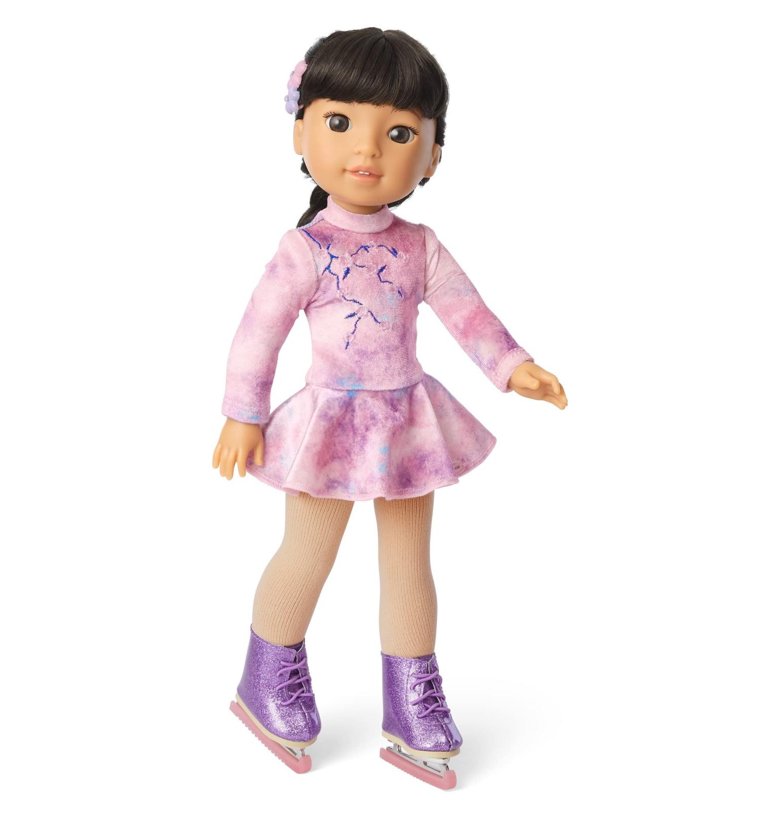 American Girl Gwynn's Ice Skating Performance Outfit | Premium Doll Clothing - Buy Online on GoSupps.com
