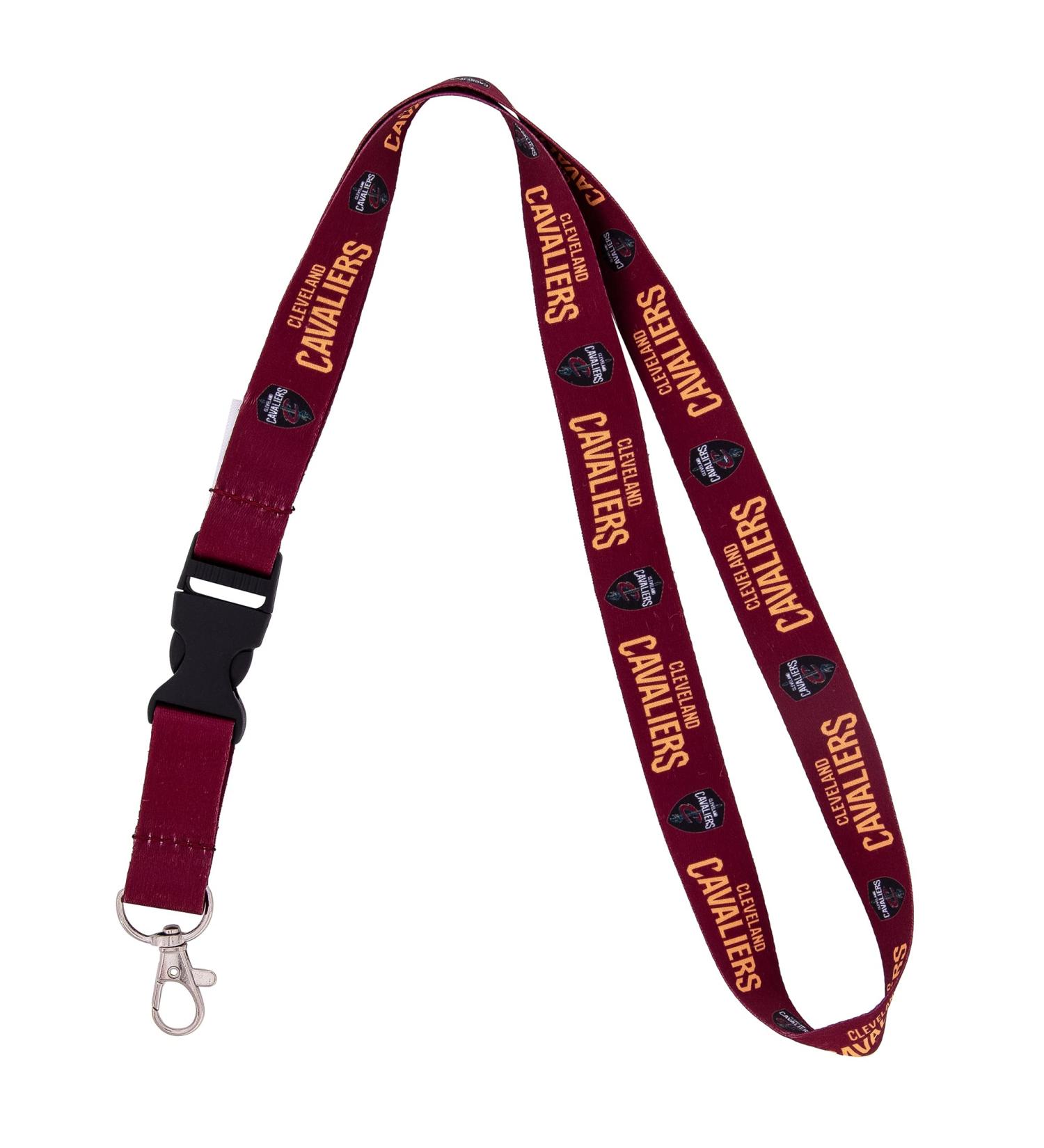 Cleveland Cavaliers NBA Lanyard Keychain - ID Badge Holder with Breakaway Snap Buckle - Buy Online on GoSupps.com