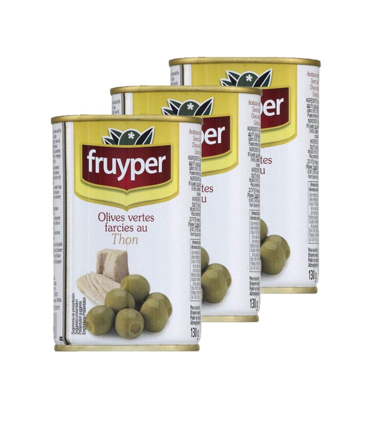 Fruyper Fruyper Pack of 3 Tuna Stuffed Olives 130 g Box