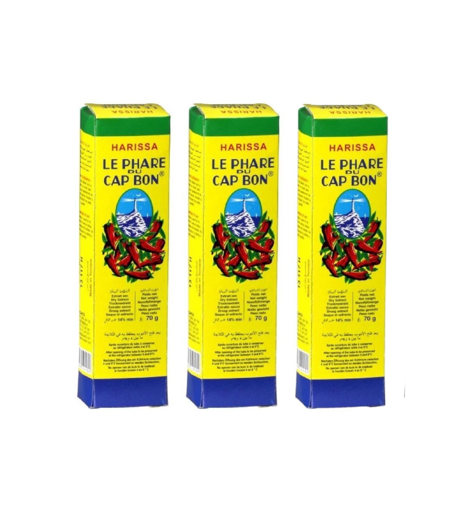 Harissa Cap bon pack of 3 70g each (PACK OF 3)