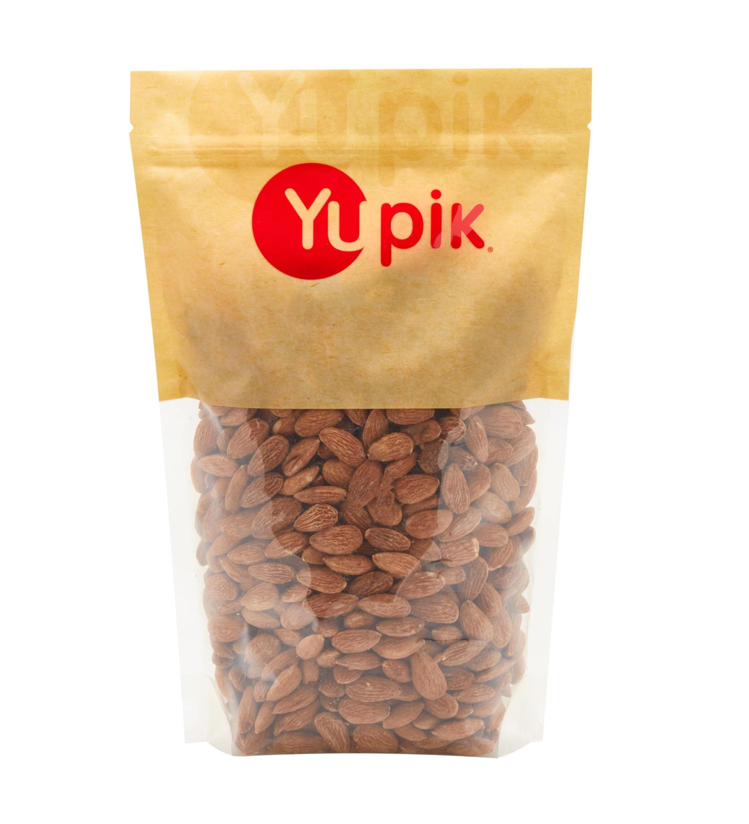 Yupik Dry Roasted Salted Almonds 1 kg 6 Count Gluten-Free Kosher Whole Nuts Seasoned Nuts Salty Snacks Lightly Roasted Oil-Free High in Fiber Crunchy Savory Snacks 6 kg - Buy Online on GoSupps.com