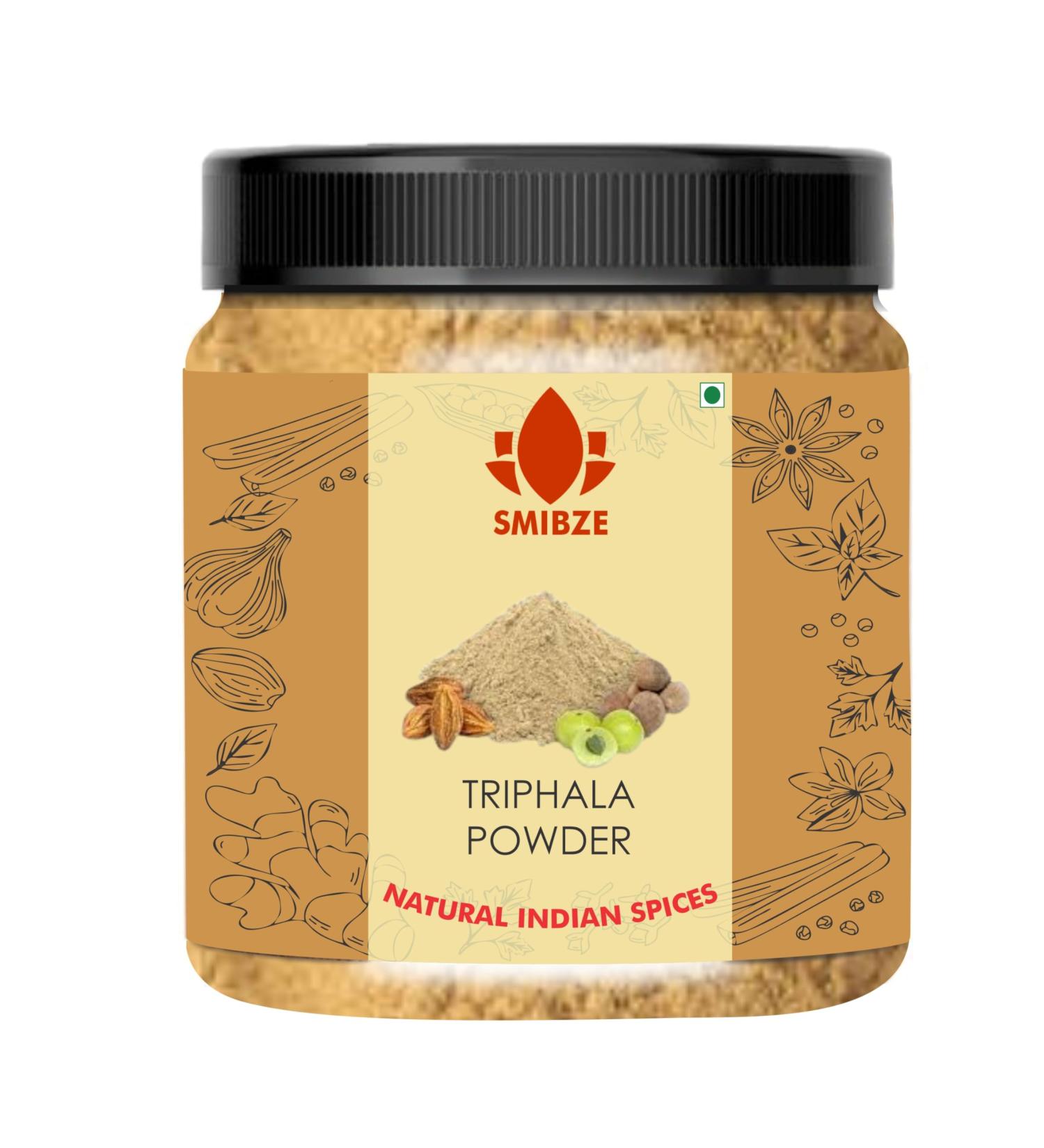 SMIBZE Natural Indian Spice Triphala Powder 150 GM Packed - Buy Online on GoSupps.com