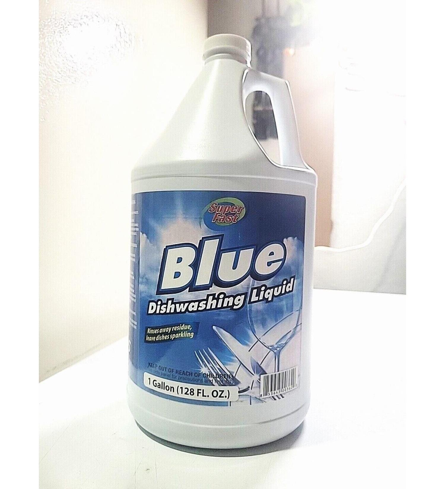 Buy Blue Dishwashing Liquid Gallon - Eco-Friendly High Foaming Fast Shipping Worldwide - Buy Online on GoSupps.com