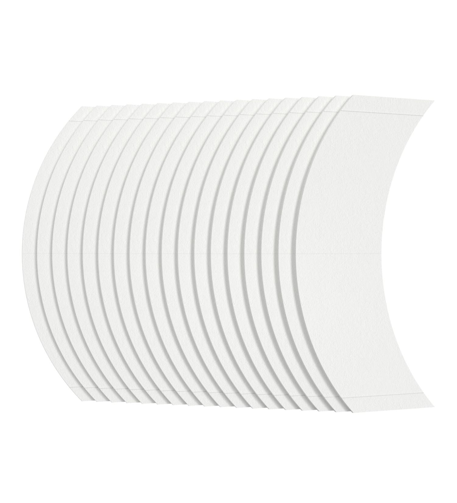 1522 3M Clear Wig Tape - 36 Double-Sided Adhesive Pieces | CC Curve | Made in USA | International Shipping - Buy Online on GoSupps.com