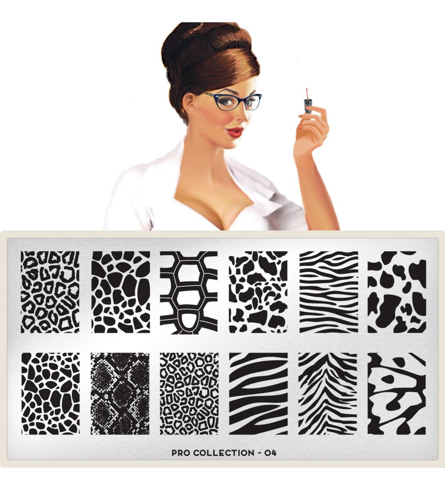 MoYou-London nail design stencils the Pro XL 04