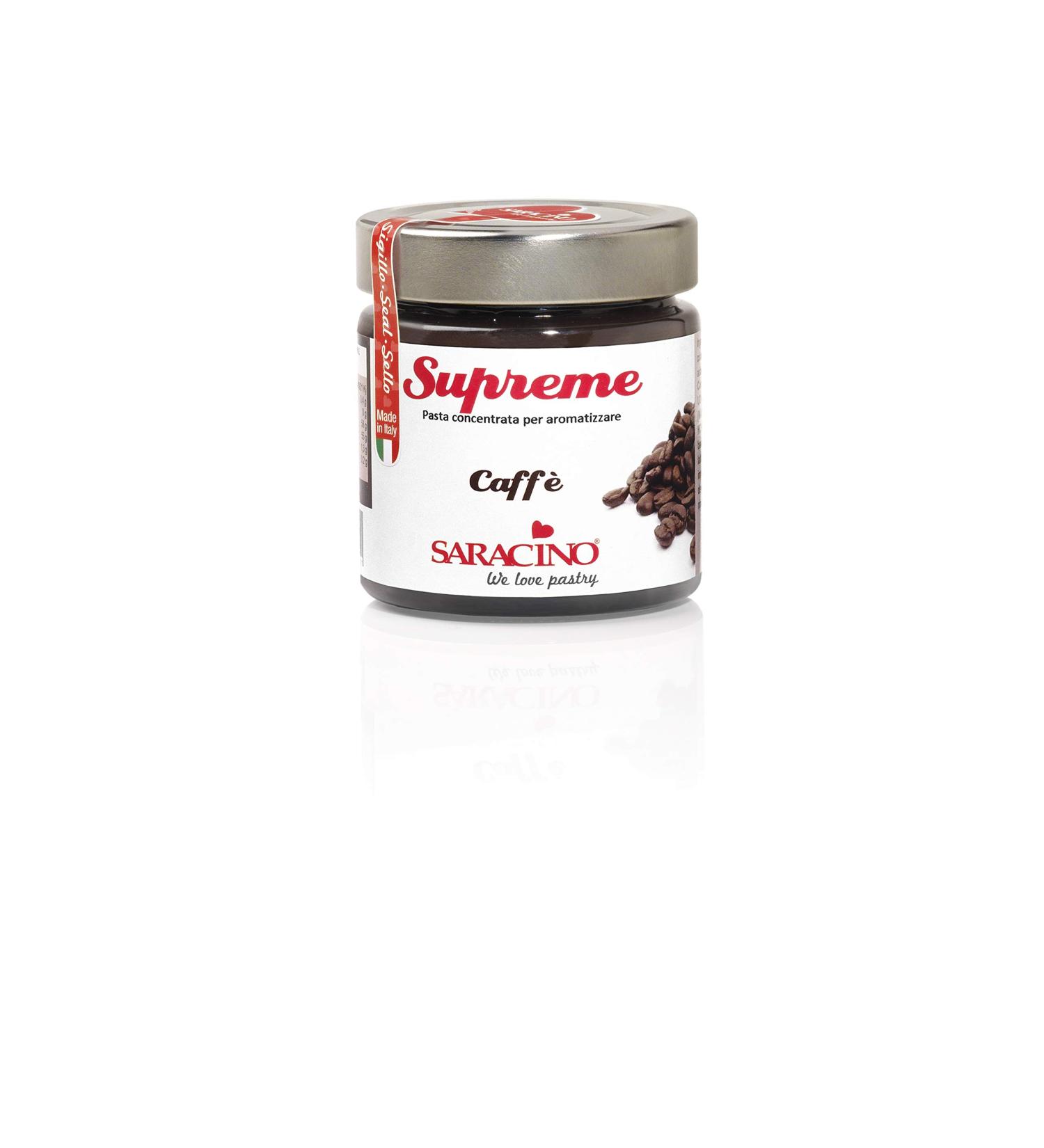 Saracino Supreme Concentrated Coffee Food Paste for Flavoring – 200 g