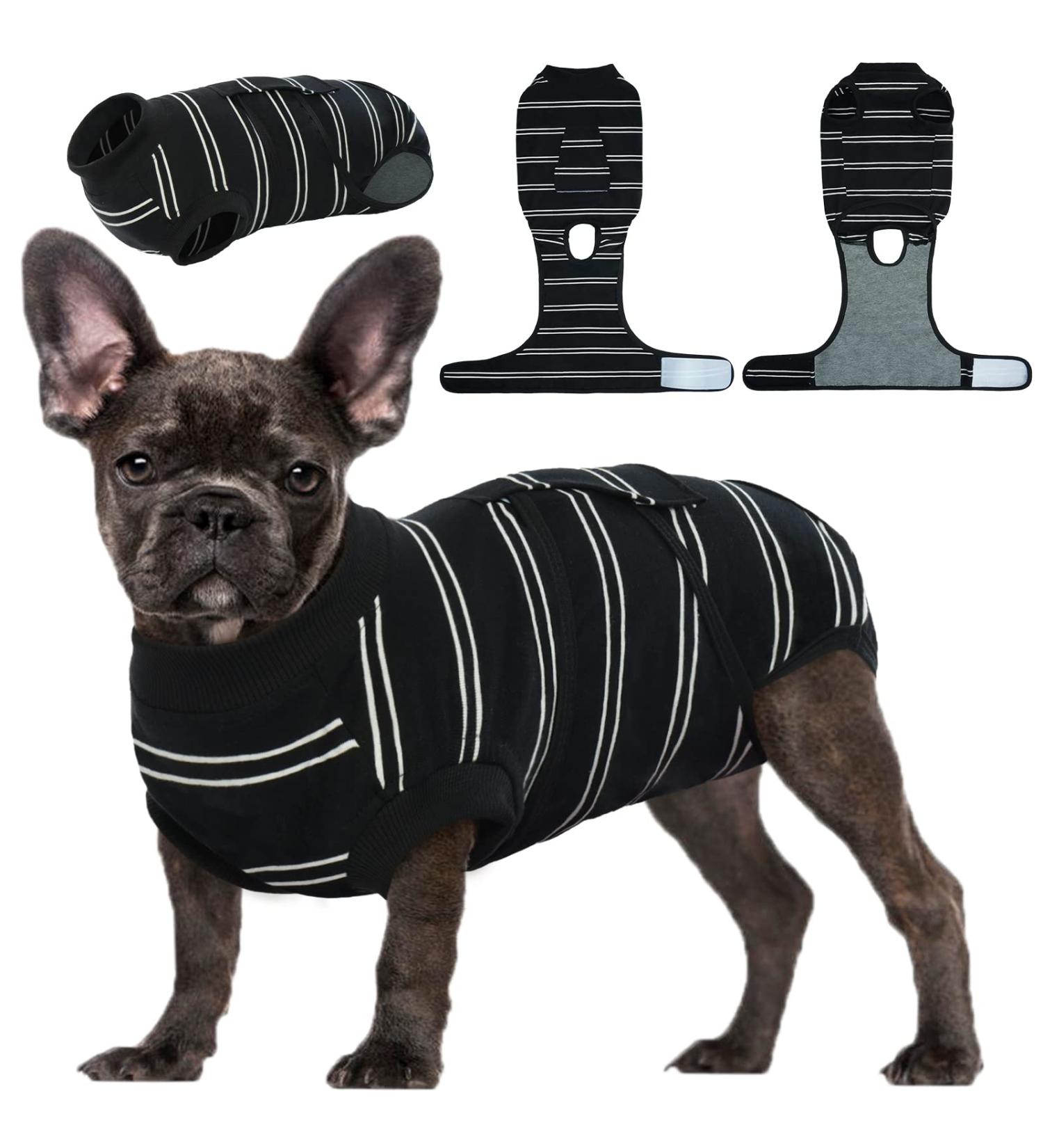 Kuoser Breathable Dog Recovery Suit | Post-Op Bodysuit for Male & Female Dogs | Anti-Wound & E-Collar Alternative - Buy Online on GoSupps.com