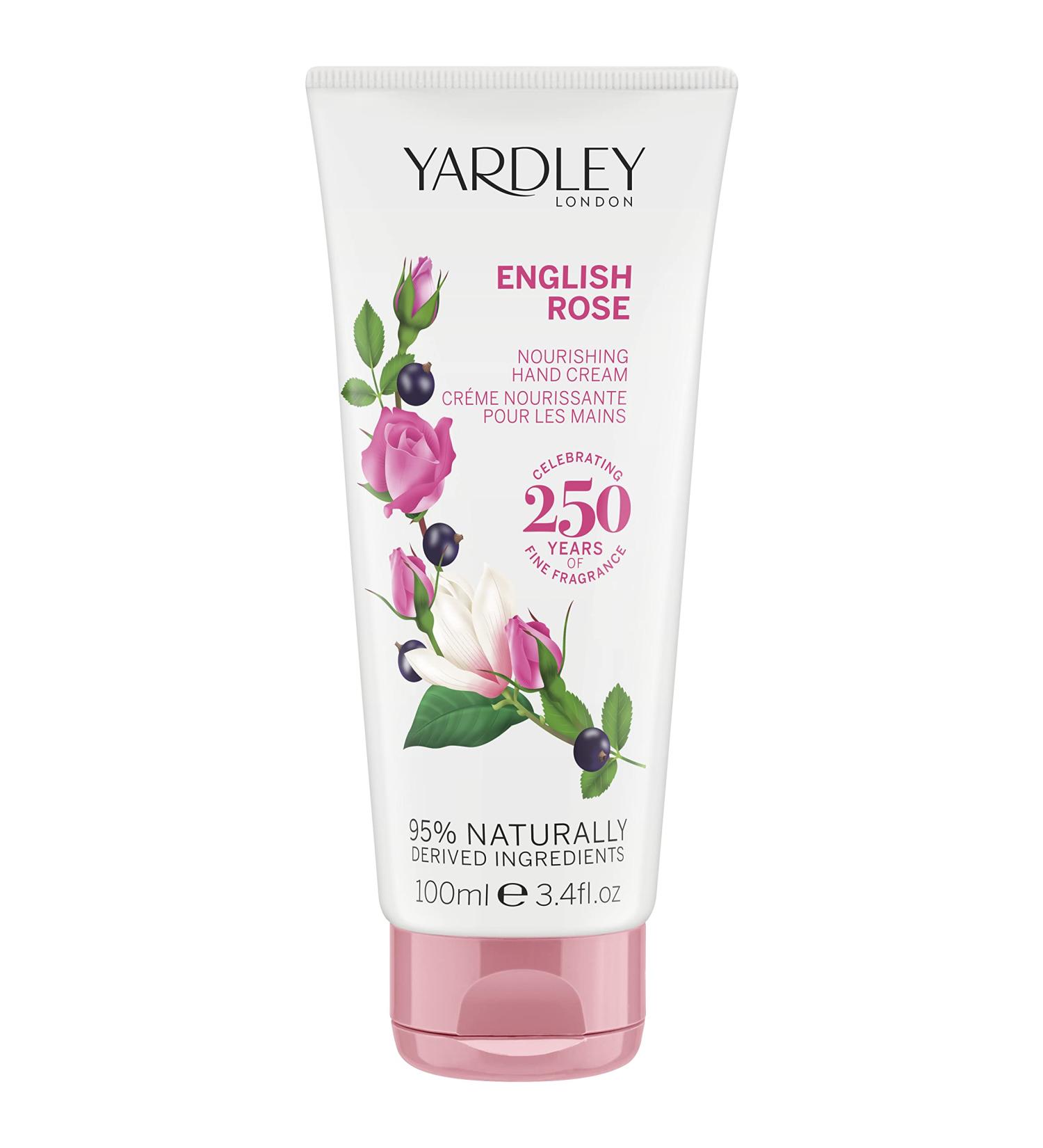 Yardley of London English Rose 3.4 oz Hand Creme - Nourishing and Luxurious - Buy Online on GoSupps.com