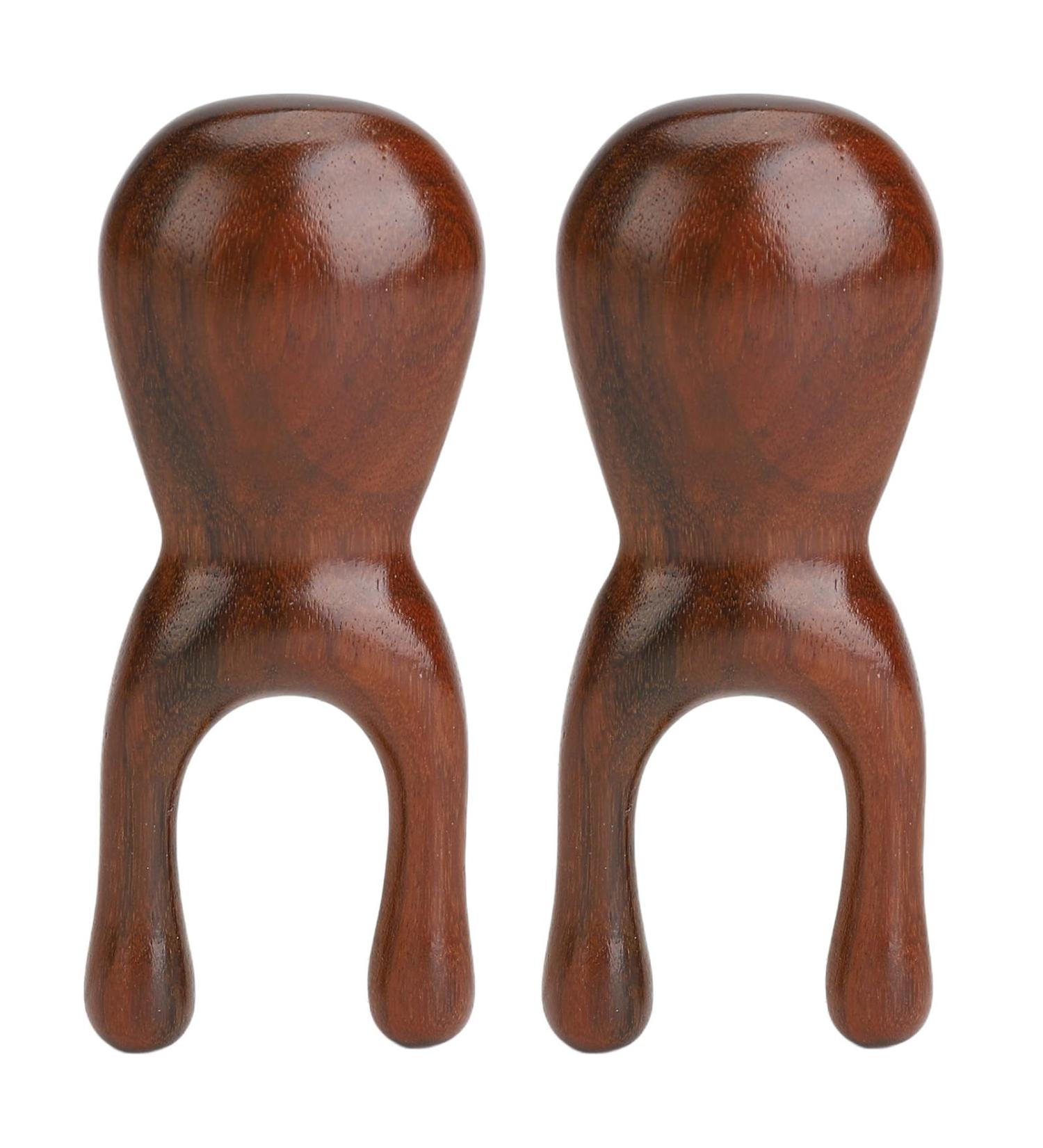 Portable Wooden Gua Sha Nose Massage Device - Reduces Muscle Tension & Facial Edema | Ergonomic Design for Ultimate Relaxation - Buy Online on GoSupps.com