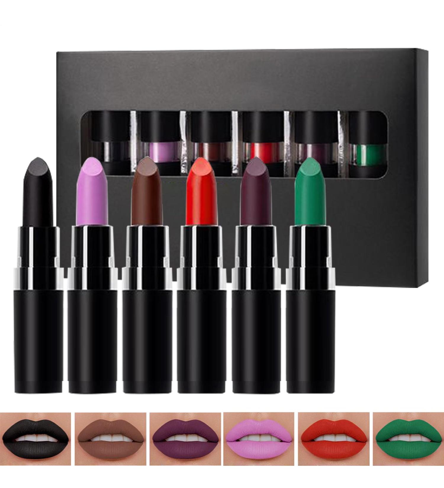 Kit de couleur pour l vres pour cosplay noir fonc pour d guisements de costume kit cosm tique l ger id e cadeau pour petite amie fille b - Buy Online on GoSupps.com