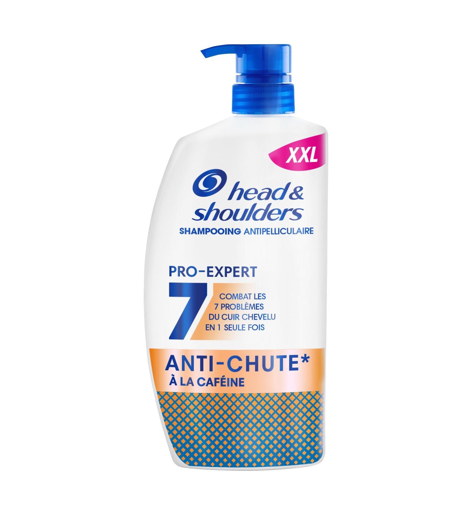 Head & Shoulders Pro-Expert 7 Anti-Dandruff Shampoo Hair Loss Defense with Caffeine Pump 800ml Combats 7 scalp problems for complete scalp protection - Buy Online on GoSupps.com