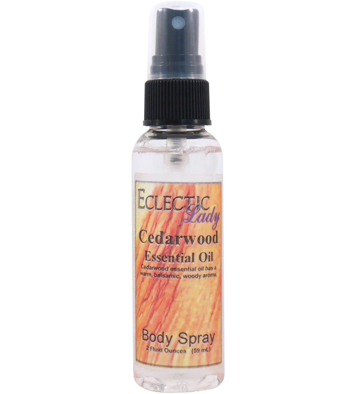 Cedarwood Essential Oil Body Spray 2 ounces Body Mist for Women with Clean Light & Gentle Fragrance Long Lasting Perfume with Comforting Scent for Men & Women Cologne with Soft Subtle Aroma For 2 Fl Oz (Pack of 1) - Buy Online on GoSupps.com