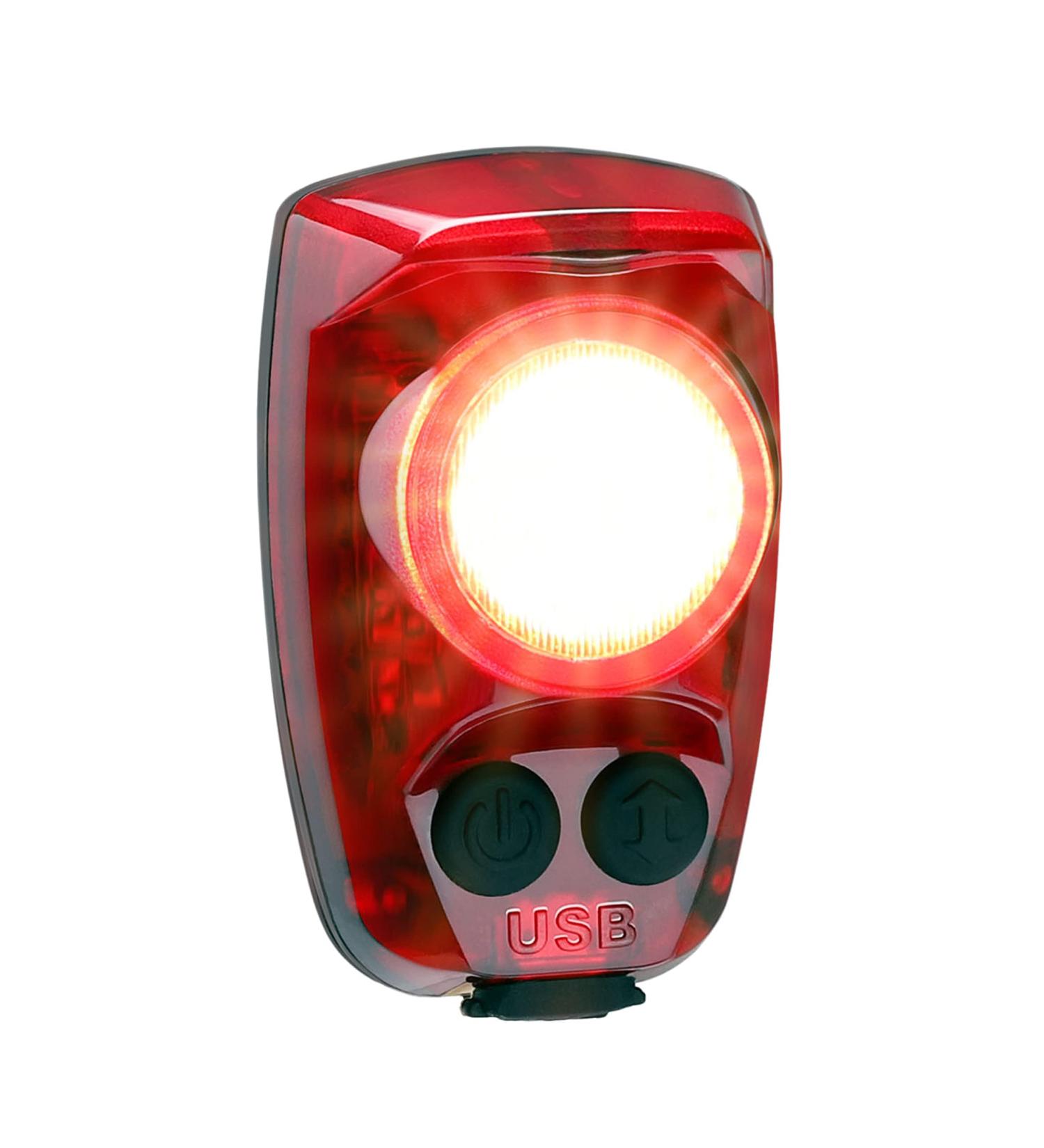 Cygolite Hotshot Pro 150 Lumen Bike Tail Light with 6 Modes | USB Rechargeable & Water Resistant | Ideal for Busy Roads - Buy Online on GoSupps.com