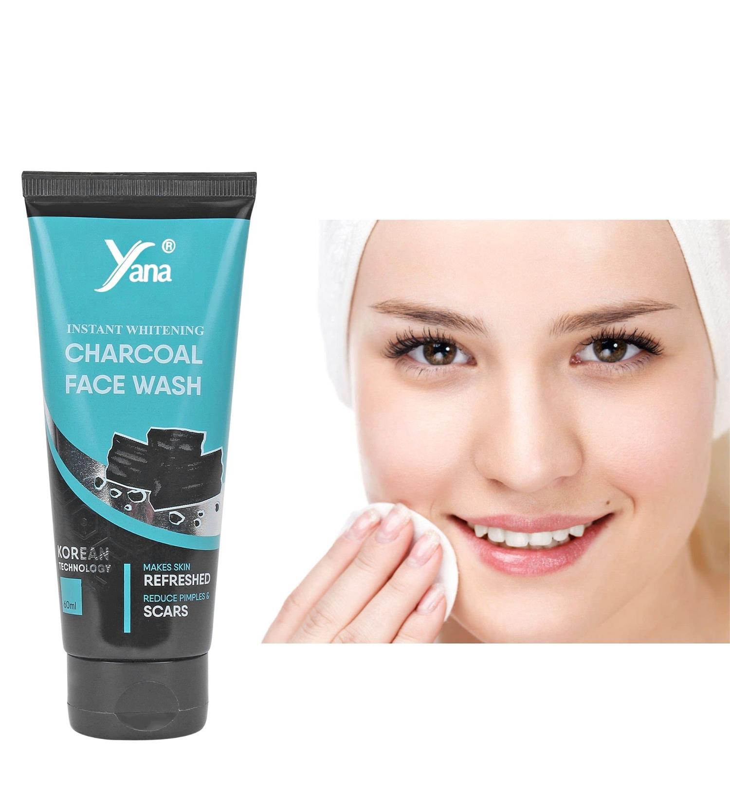 yana charcoal Skin Care Travelling Beauty Face Wash Facial - Buy Online on GoSupps.com