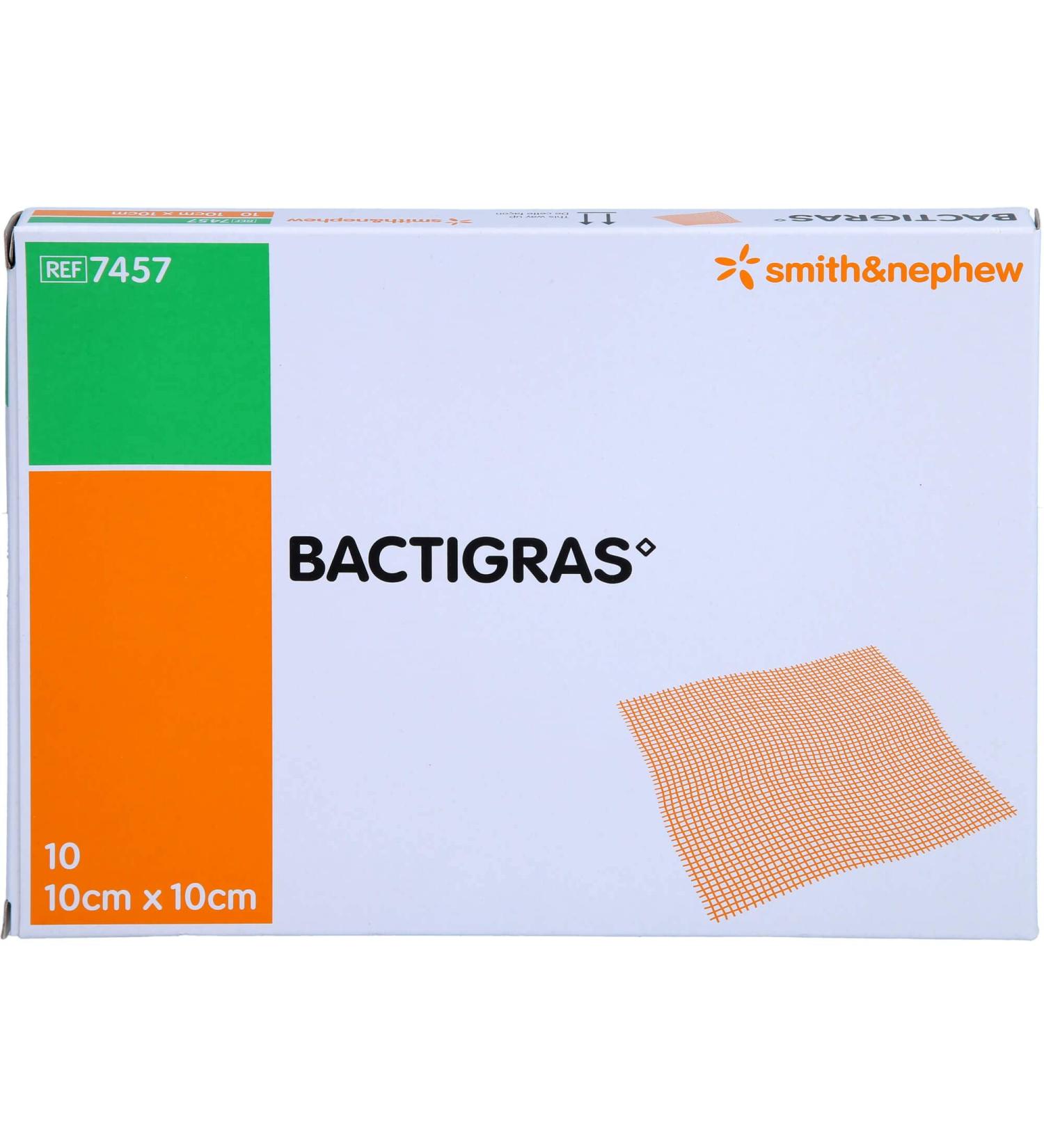 Buy Bactigras Dressing 10cm - Pack of 10 for Wound Care | Fast International Shipping - Buy Online on GoSupps.com