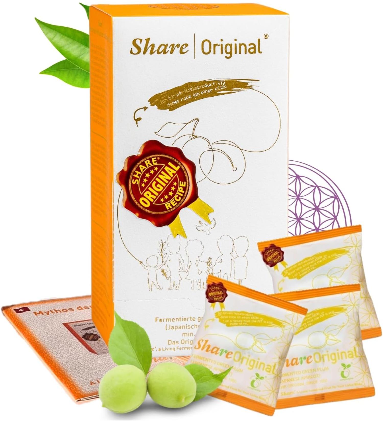 Share Original Fermented Plum Description Share Swiss Fermented WellBeing Green Plums Japanese Apricots Are Vegan Lactose Free - Pack Of 10 - Buy Online on GoSupps.com