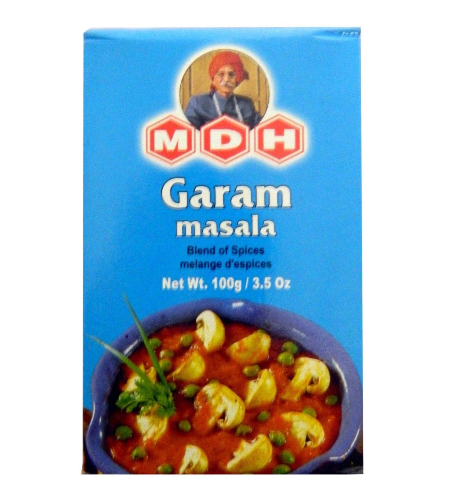 MDH Garam Masala 100g - Pack of 3 | Premium Blend of Indian Spices - Buy Online on GoSupps.com
