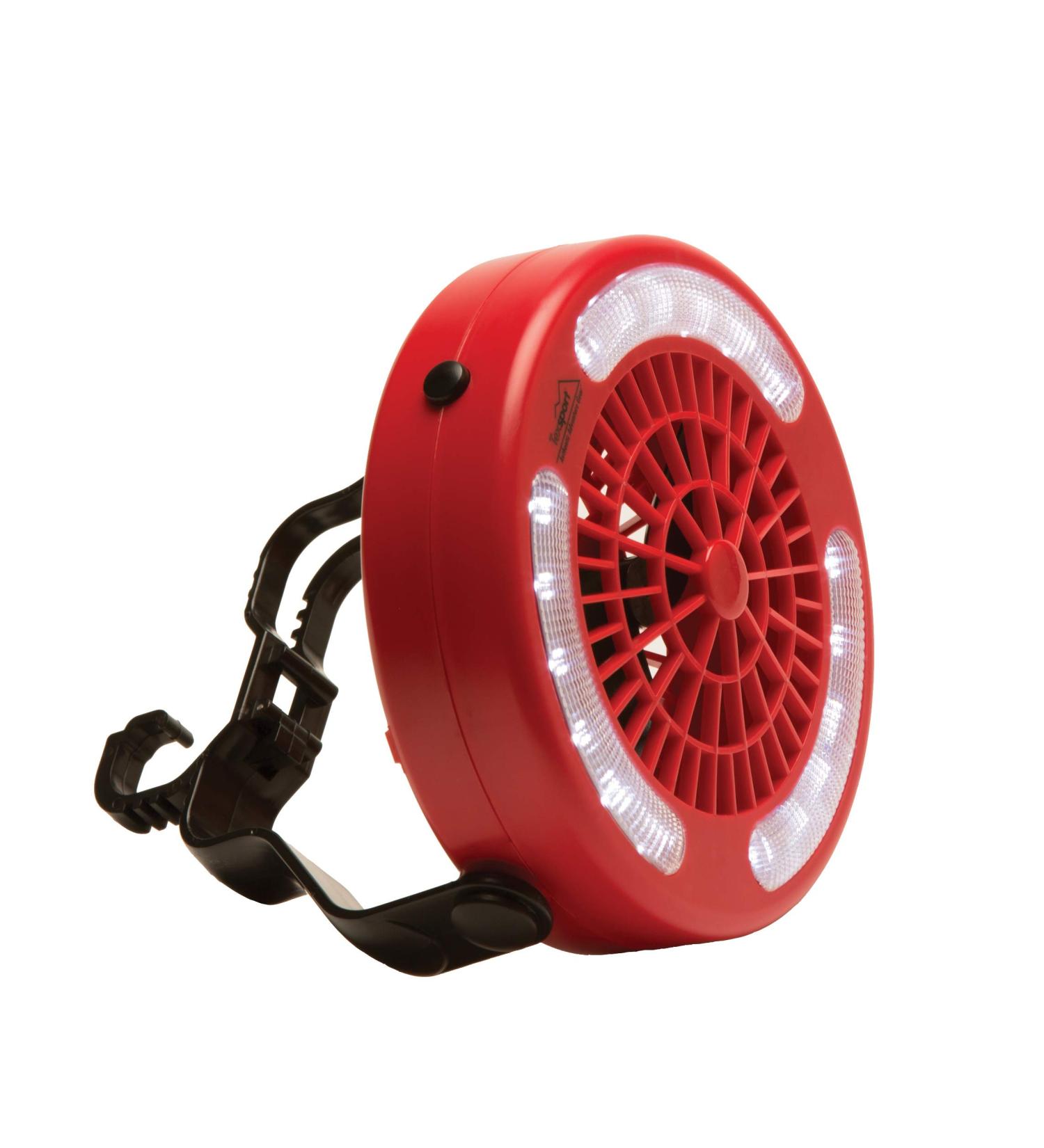 Texsport Hanging Tent Fan and Light Combo - Ideal for Outdoor Camping, Backpacking, and Hiking - Buy Online on GoSupps.com