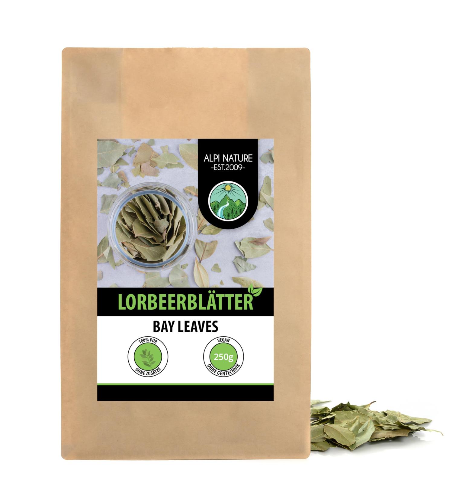 Buy 250g Handpicked Bay Leaves - 100% Pure & Natural - International Shipping Available - Buy Online on GoSupps.com