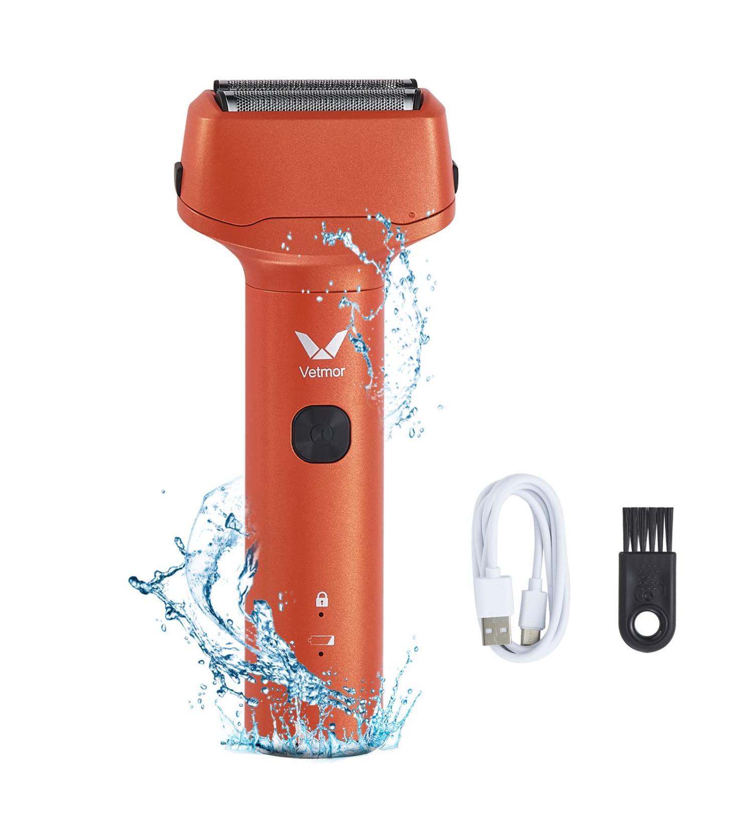 Buy Electric Shavers & Beard Trimmers for Men - Premium Orange Electric Razors for a Perfect Grooming Experience - Buy Online on GoSupps.com