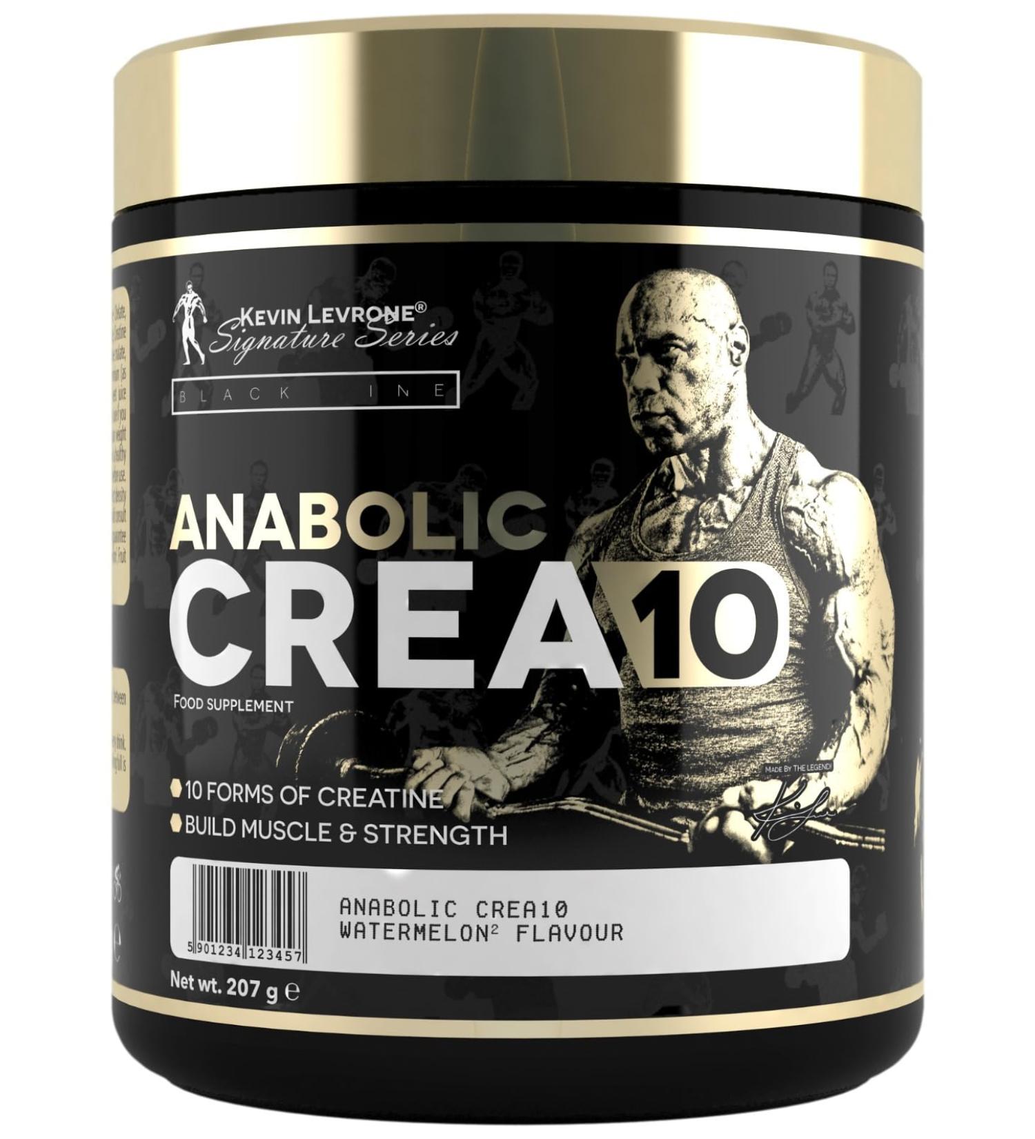 Kevin Levrone Anabolic CREA10 - Creatine for Muscle Growth & Pump (207g Watermelon) - Fast International Shipping - Buy Online on GoSupps.com