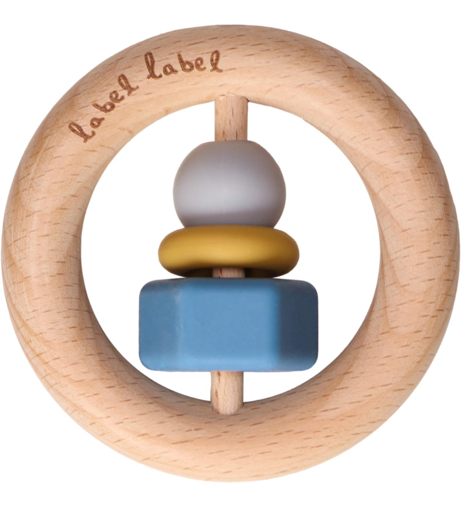 Label Label Bijtring Blauw