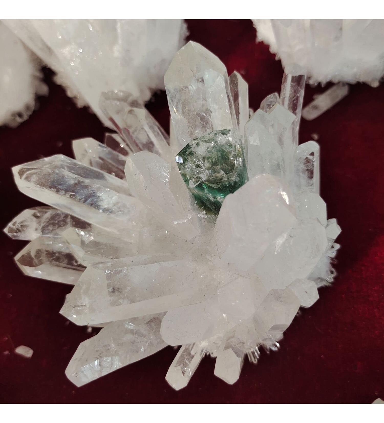 Crystal Natural Crystal Cluster Raw Quartz White s Crystal Point Specimen Home Decoration Raw Crystals Can be Used for Natural Stones and Minerals - Buy Online on GoSupps.com