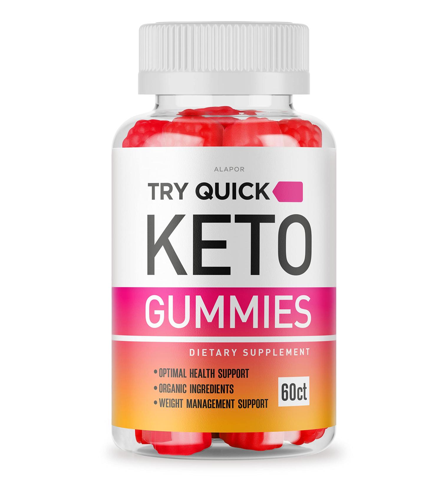 Alapor Try Quick Keto Gummies with Apple Cider Vinegar - 30 Days Supply - Buy Online on GoSupps.com
