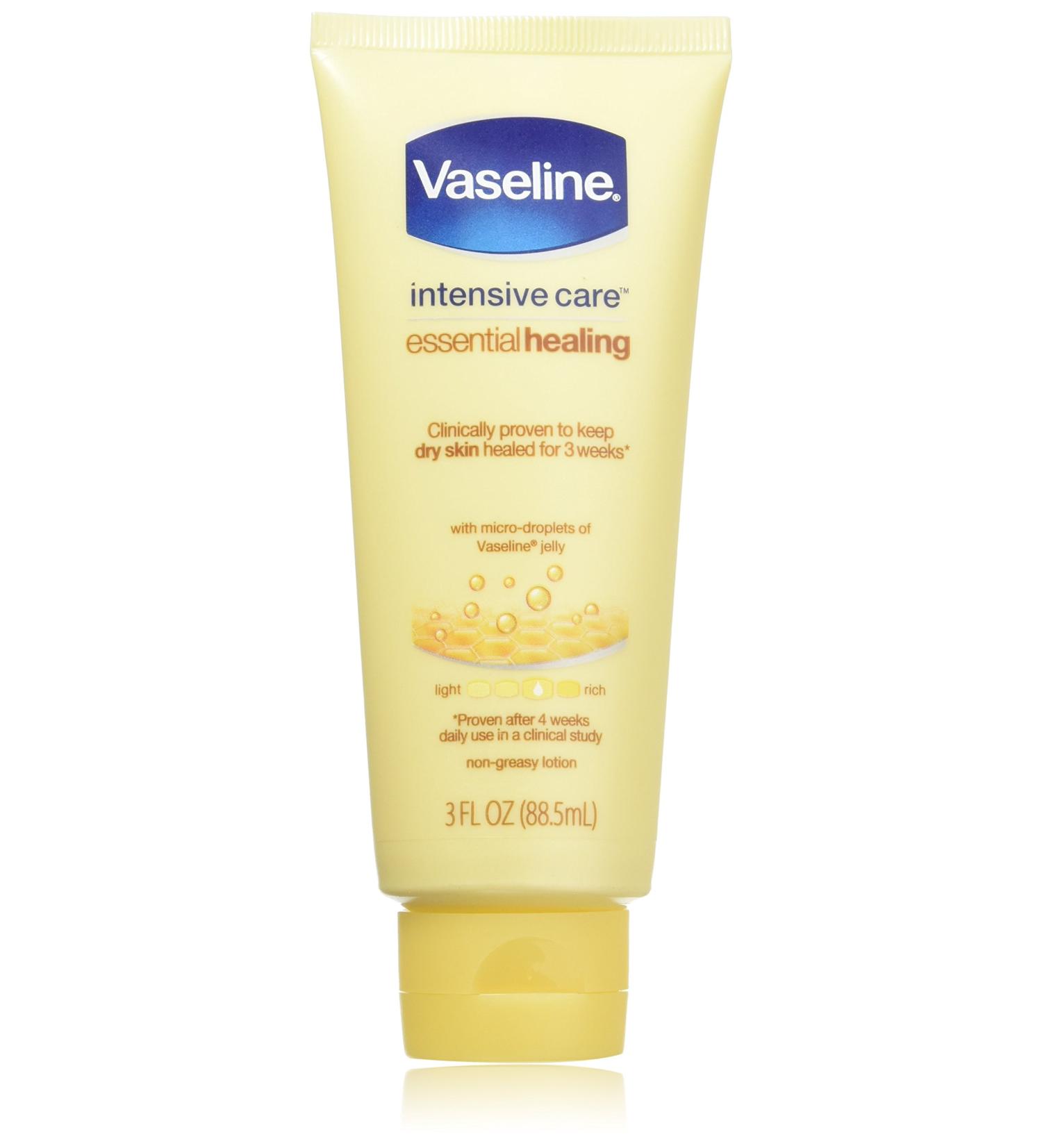 Vaseline Intensive Care Essential Healing Lotion 3 oz - Pack of 3 - Buy Online on GoSupps.com