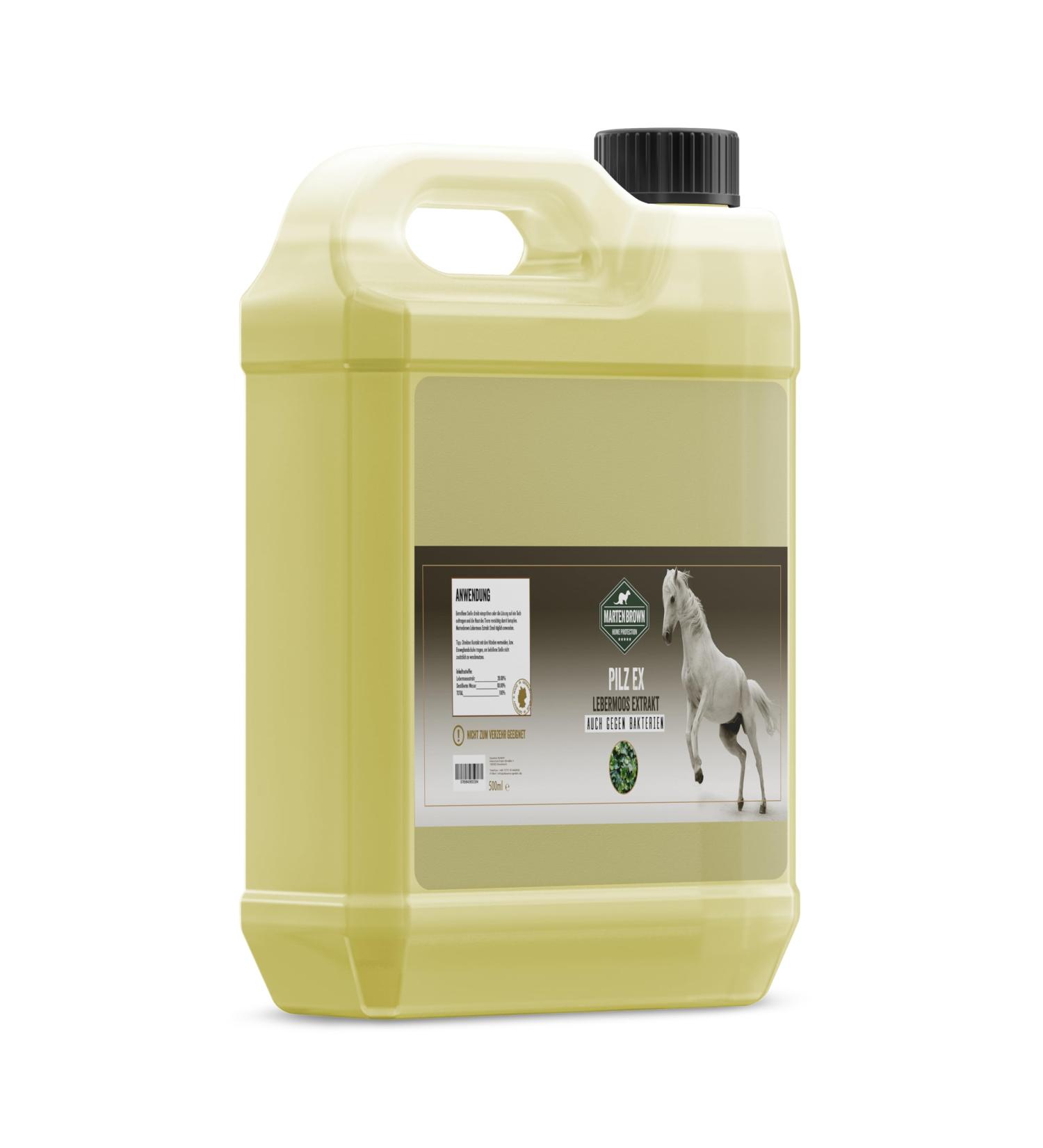 Martenbrown Mushroom Extract 5L | Liver Moss for Bacteria & Fungal Defense in Horses Dogs & Animals - Buy Online on GoSupps.com