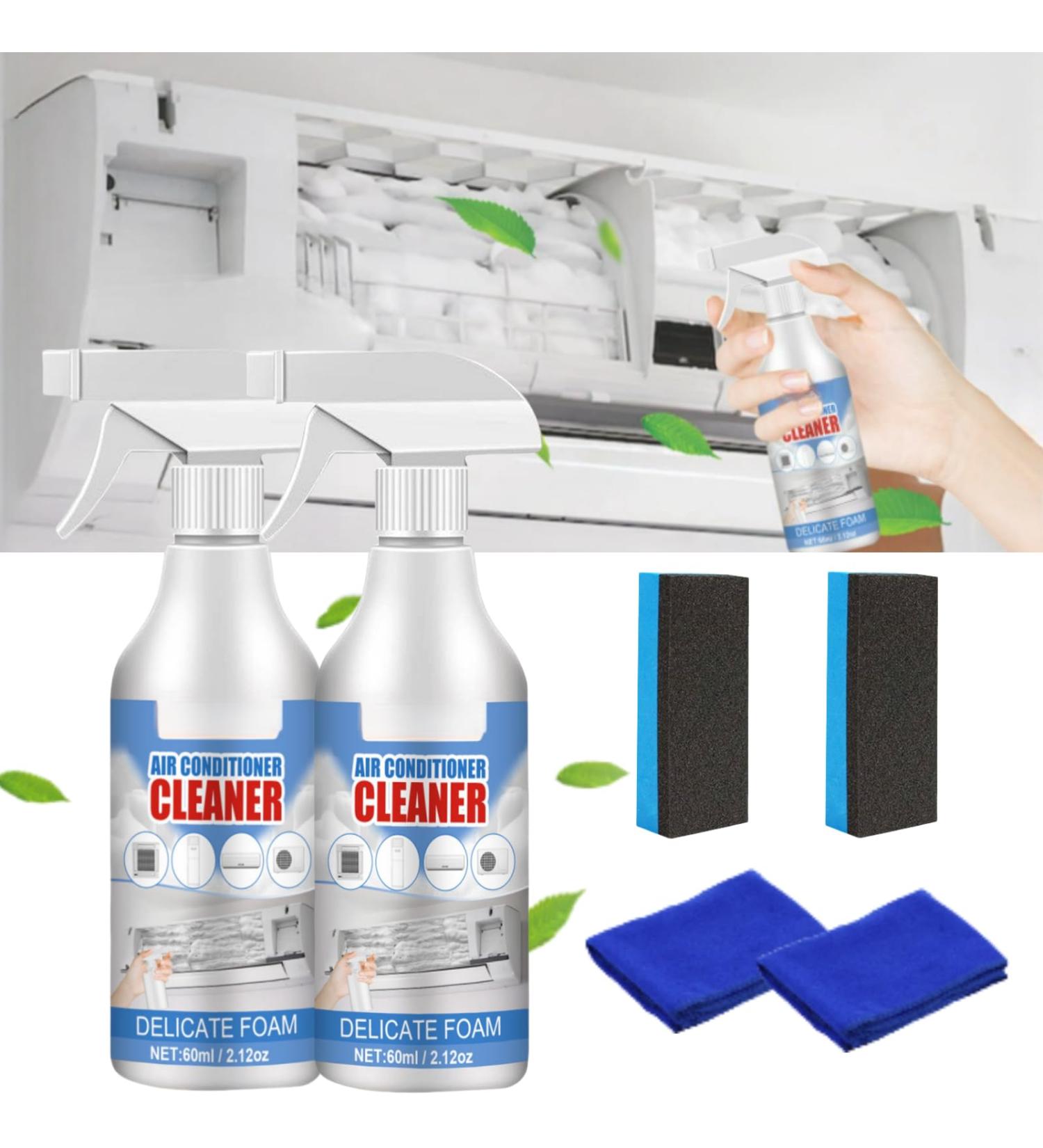 Air Conditioner Cleaner Air Conditioner Foaming Cleaner All-purpose Household Bubble Cleaner No Washing Air Conditioner Foaming Coil Cleaner Spray (2 Pcs) - Buy Online on GoSupps.com