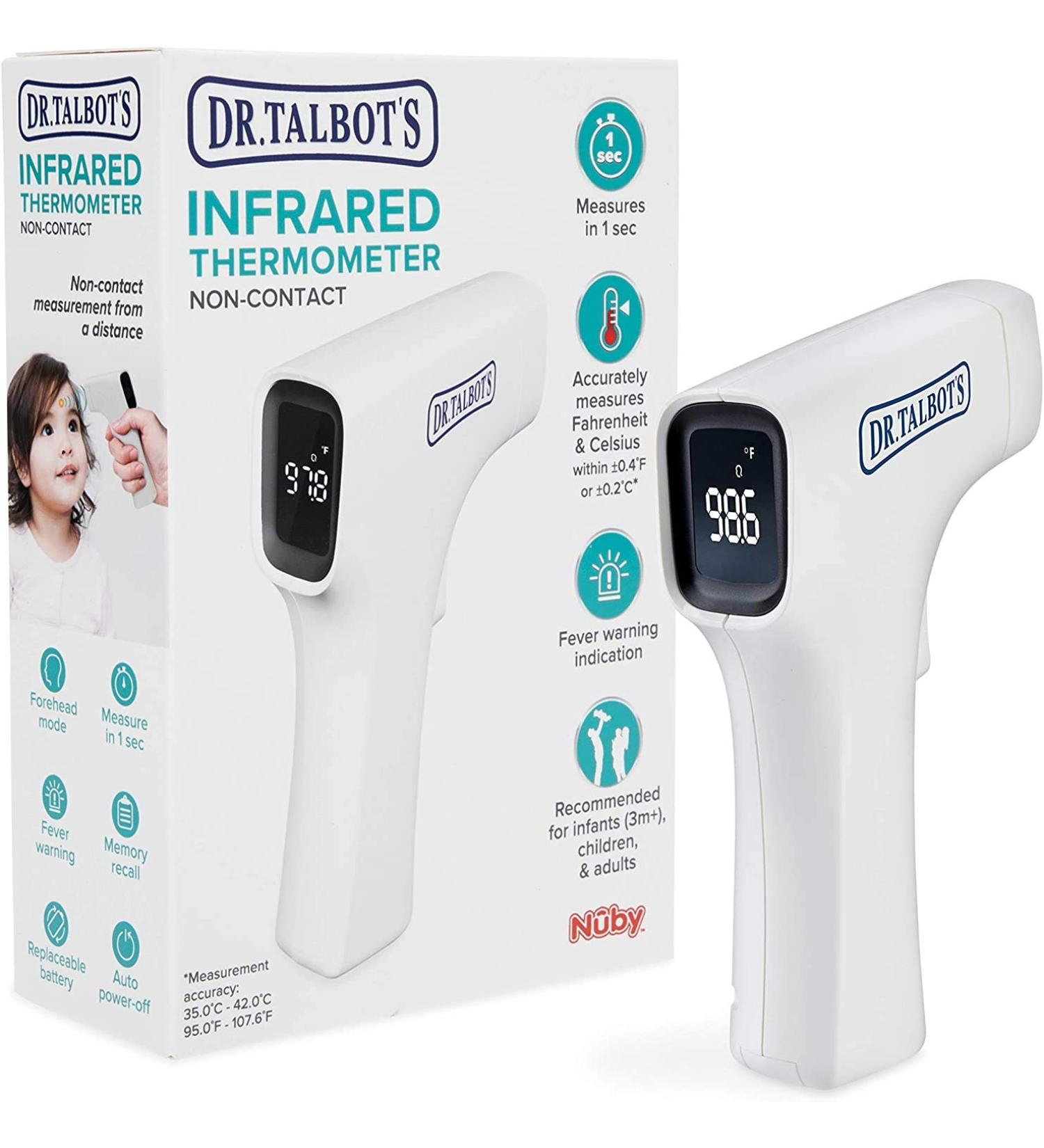 Dr. Talbot's Infrared Thermometer - Fast, Accurate, and Easy to Use - Buy Online on GoSupps.com