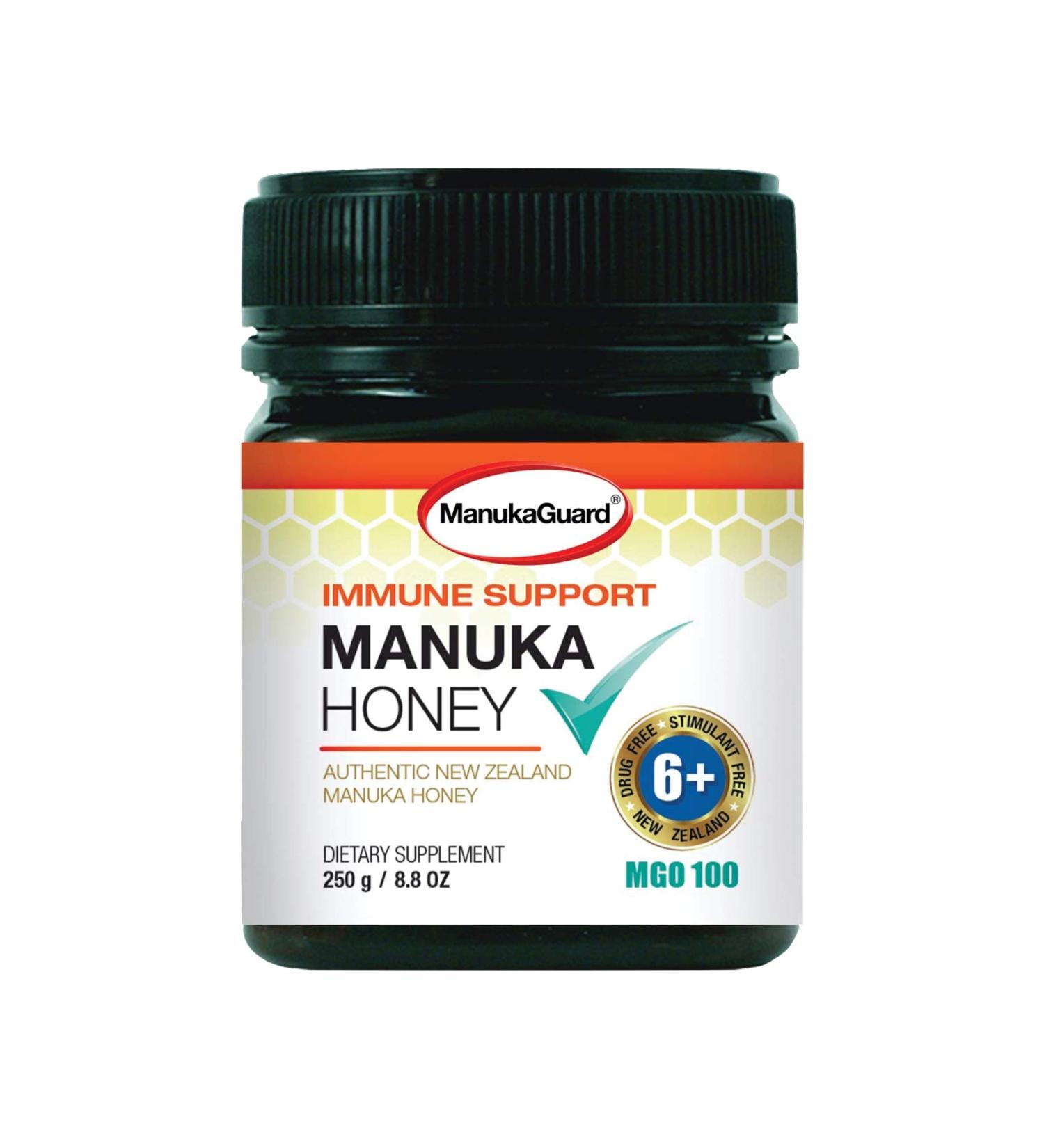 ManukaGuard Immune Support Manuka Honey MGO 400 - 8.8 oz (250 g) | Pure Natural Health - Buy Online on GoSupps.com
