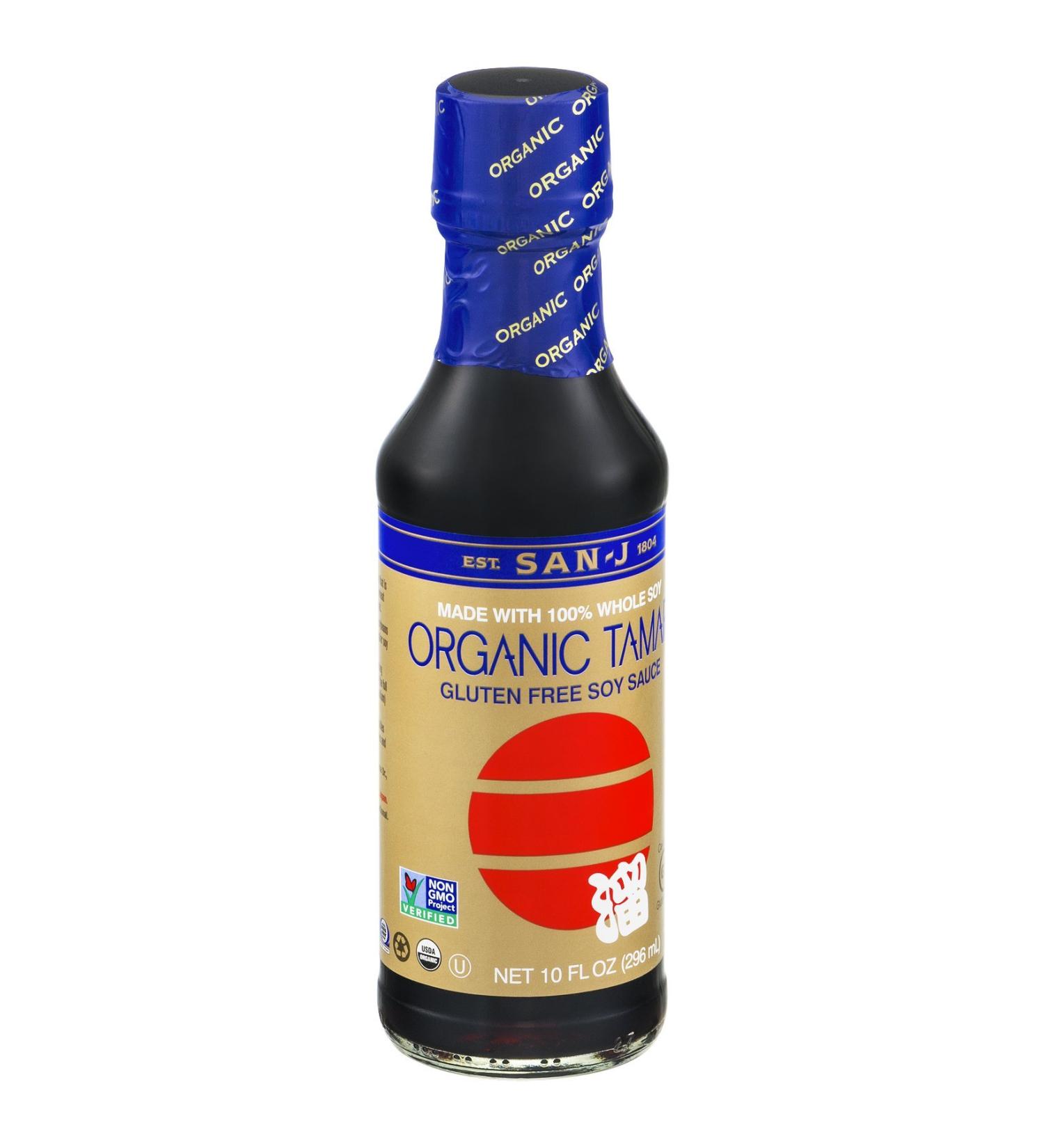 San-J Organic Wheat Free Tamari 10 FZ (Pack of 6)
