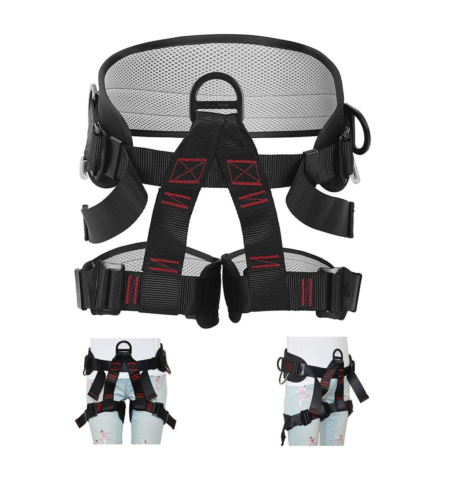 HeeJo Climbing  Safety Safe Seat Belt for Outdoor Tree Climbing  Outward Band Expanding Training Large Size Climbing Gear - Buy Online on GoSupps.com