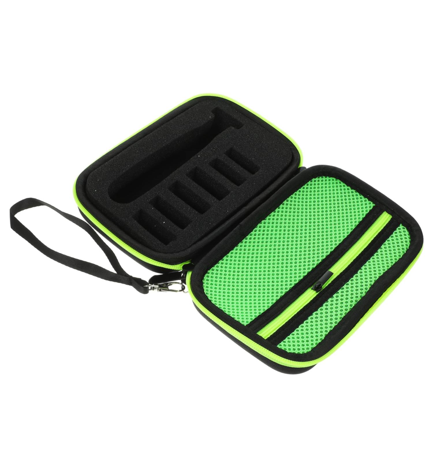 Angoily Carrier Bag - Enveline Makeup Bag & Razor Organizer | Travel Storage Case for Women | 18.6x11 cm Leather Pouch - Buy Online on GoSupps.com