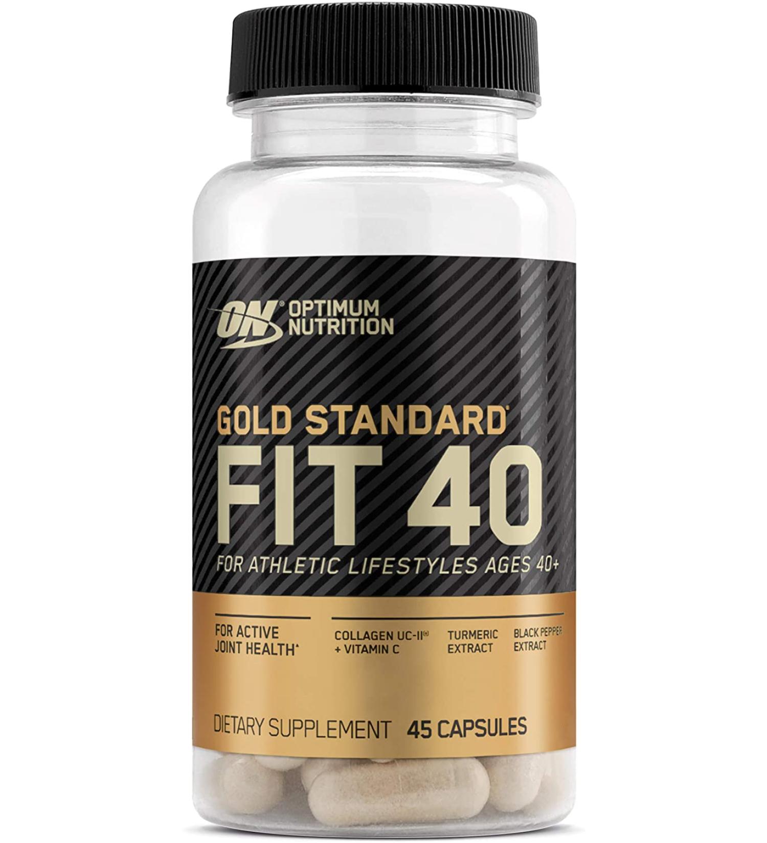 Optimum Nutrition Gold Standard FIT 40 Collagen - 45 Capsules | Premium Joint & Skin Support - Buy Online on GoSupps.com