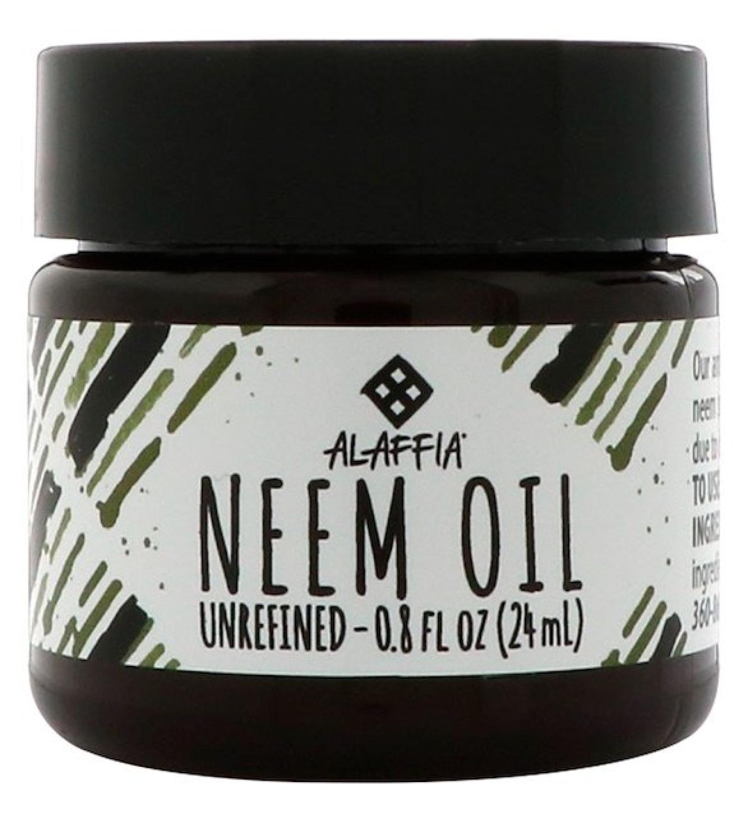 Alaffia Neem Oil Unrefined 0.8 fl oz (24 ml)