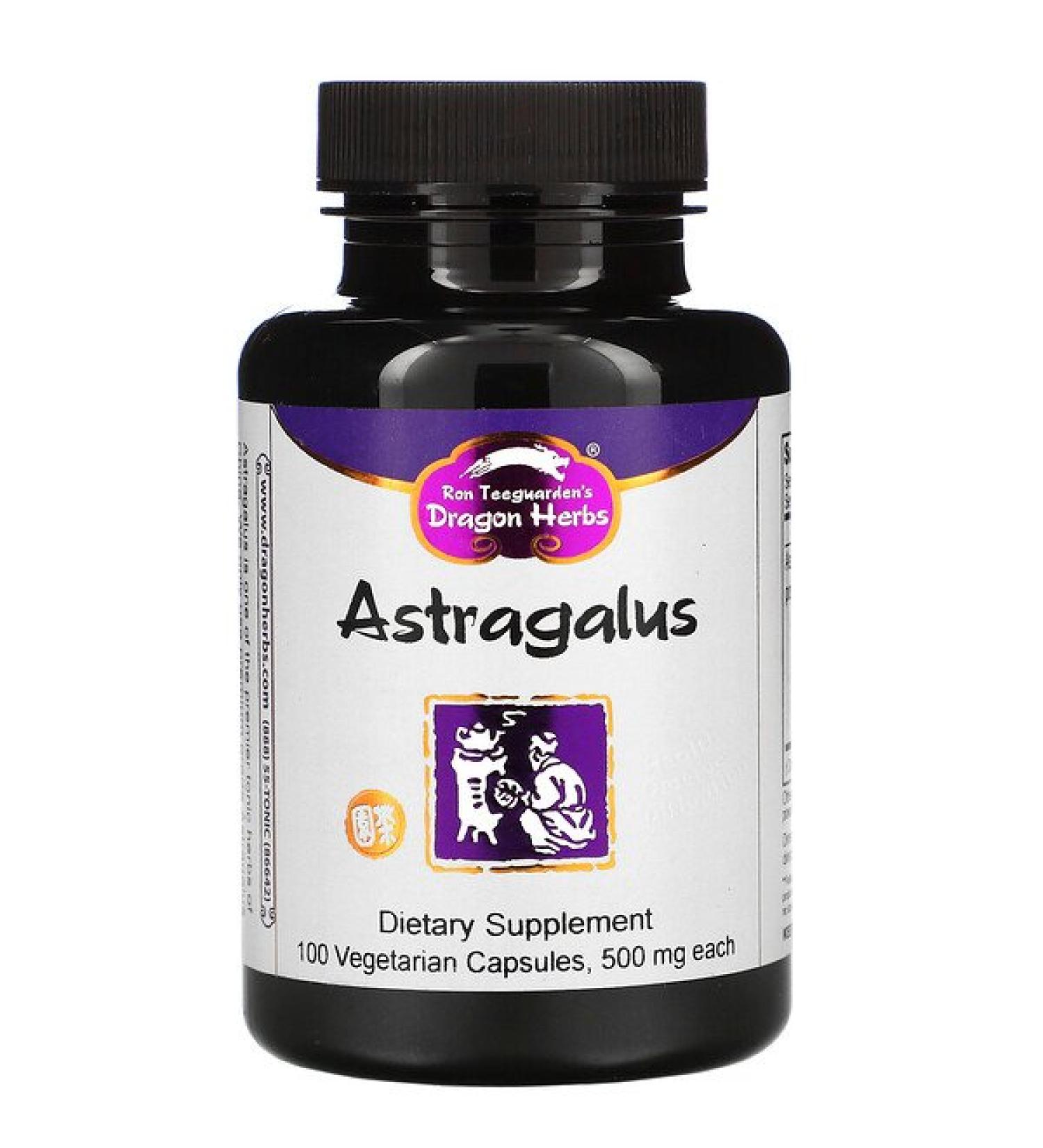 Dragon Herbs Astragalus 425 mg 100 Vegetarian Capsules