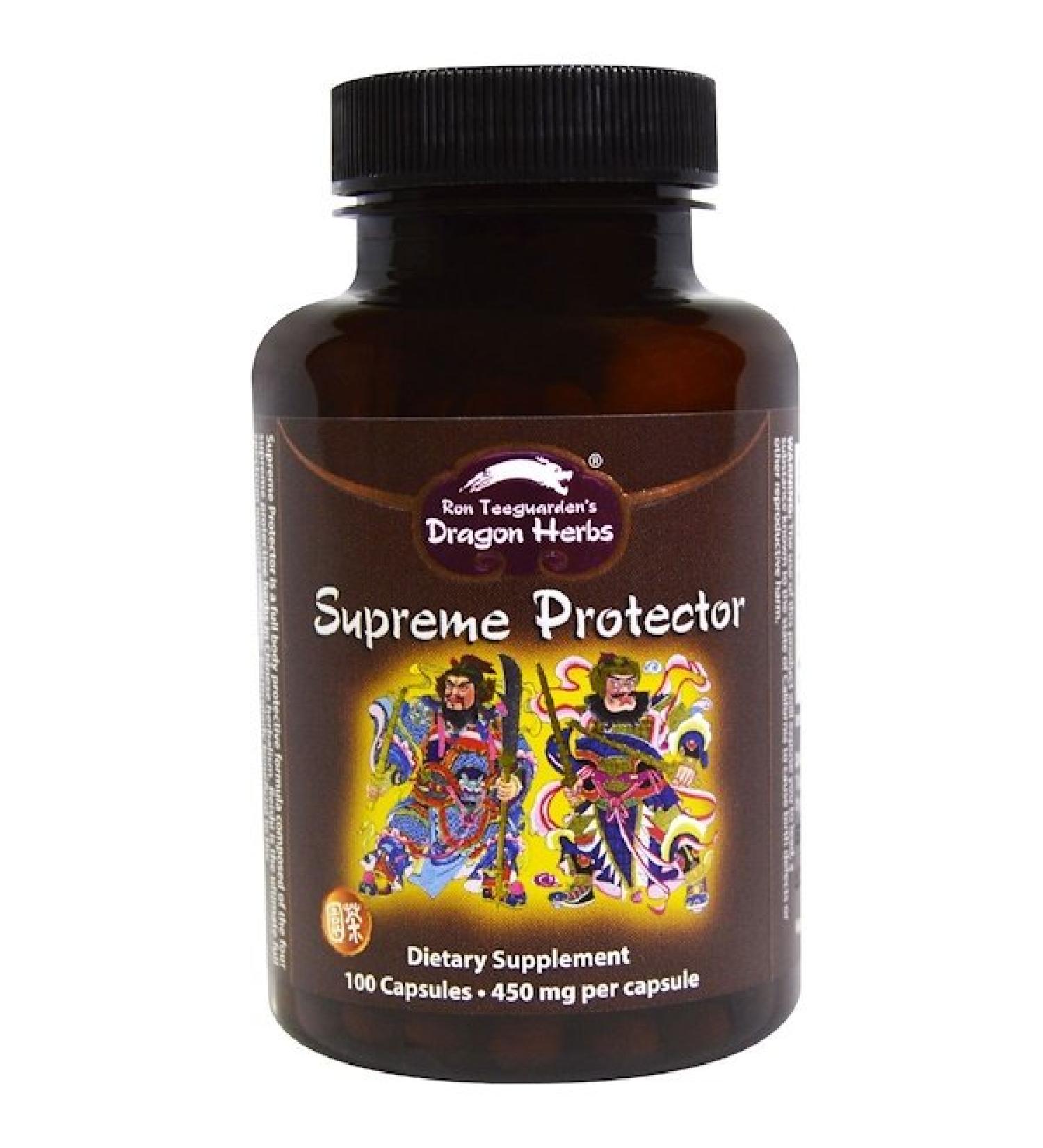 Dragon Herbs Supreme Protector 450 mg 100 Capsules