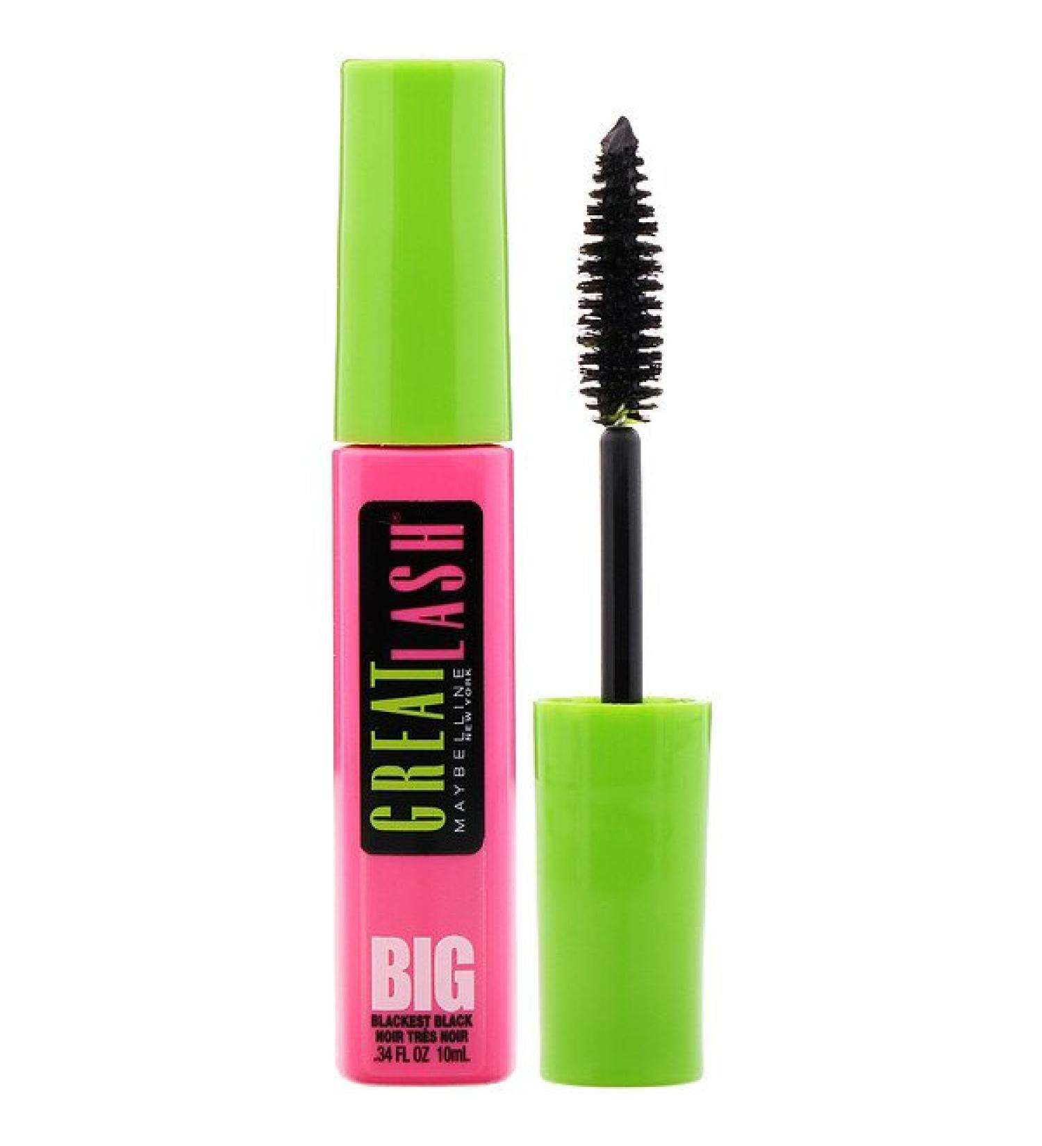 Maybelline Great Lash Big Mascara 130 Blackest Black 0.34 fl oz (10 ml)