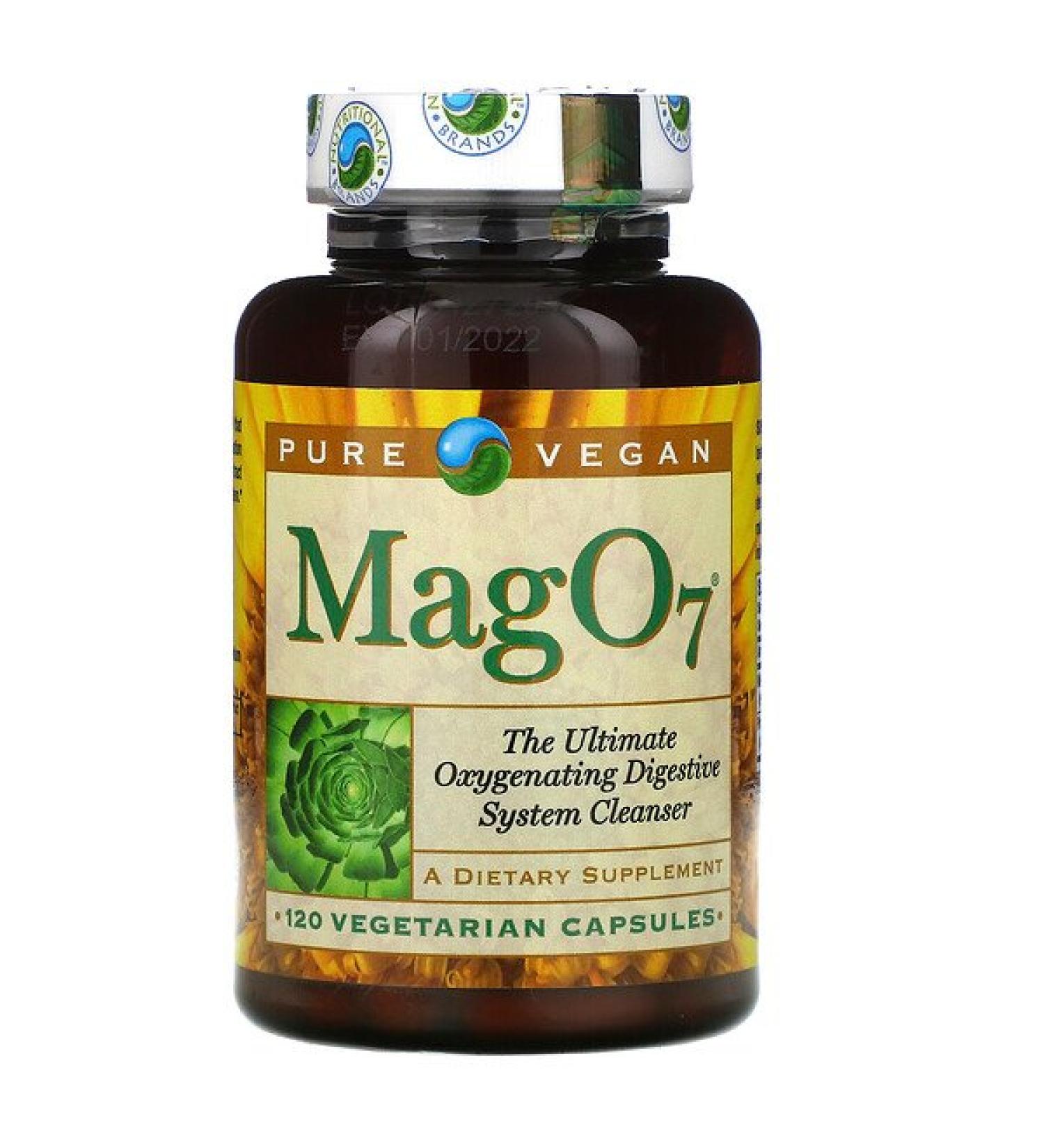 Pure Vegan Mag 07 The Ultimate Oxygenating Digestive System Cleanser 120 Vegetarian Capsules