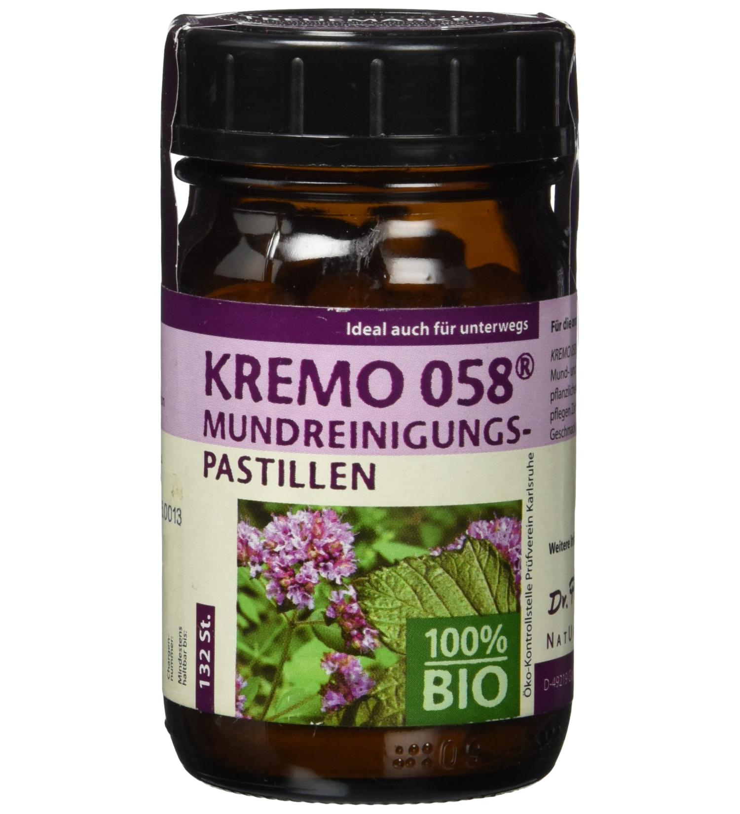 Dr. Pandalis Kremo 058 Mouth Cleaning Pastilles - Natural Fresh Breath 132 Pieces | International Shipping Available - Buy Online on GoSupps.com