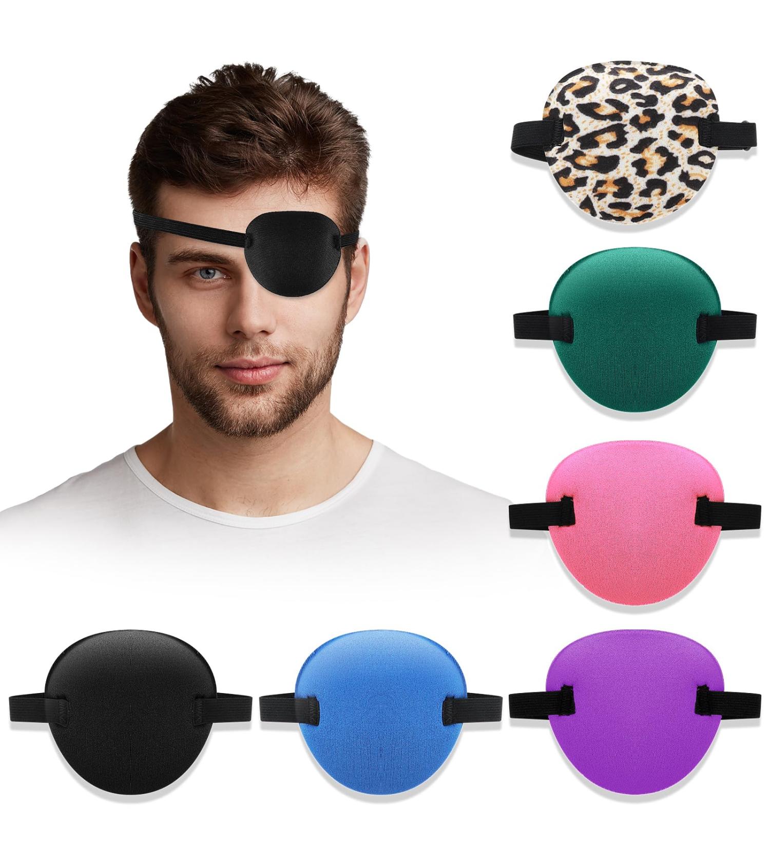 6 Pcs Adjustable Soft Medical Eye Patches for Adults & Kids | Treat Lazy Eye Amblyopia & Strabismus - International Shipping Available - Buy Online on GoSupps.com